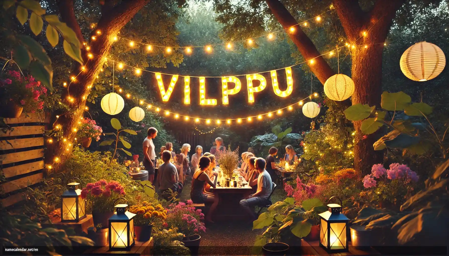 Celebration of name day and name - Vilppu