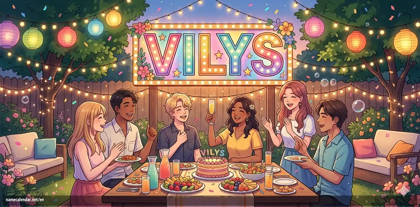 Celebration of name day and name - Vilys