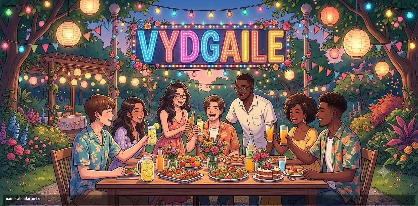 Celebration of name day and name - Vydgaile
