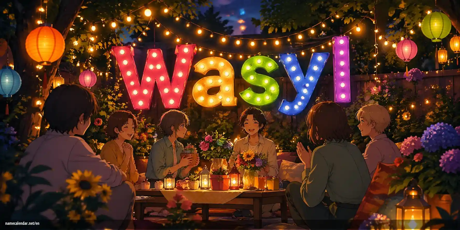 Celebration of name day and name - Wasyl