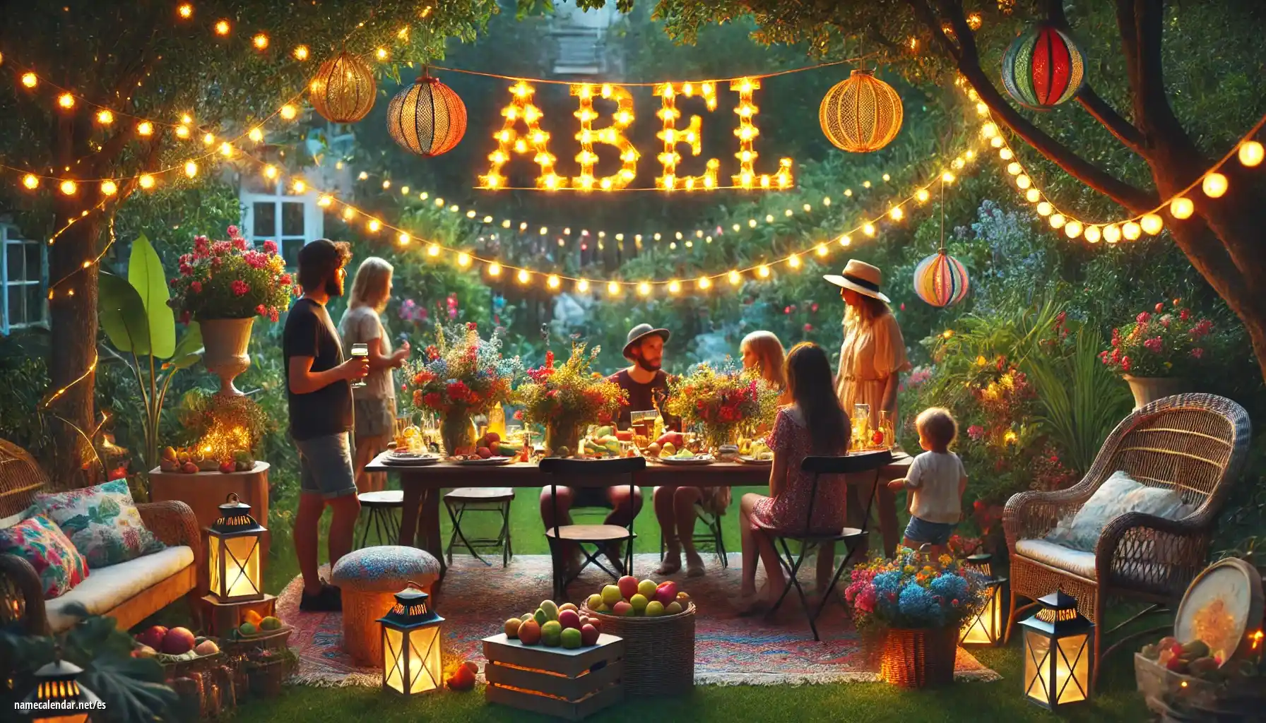 Celebración del onomástico y del nombre - Ábel