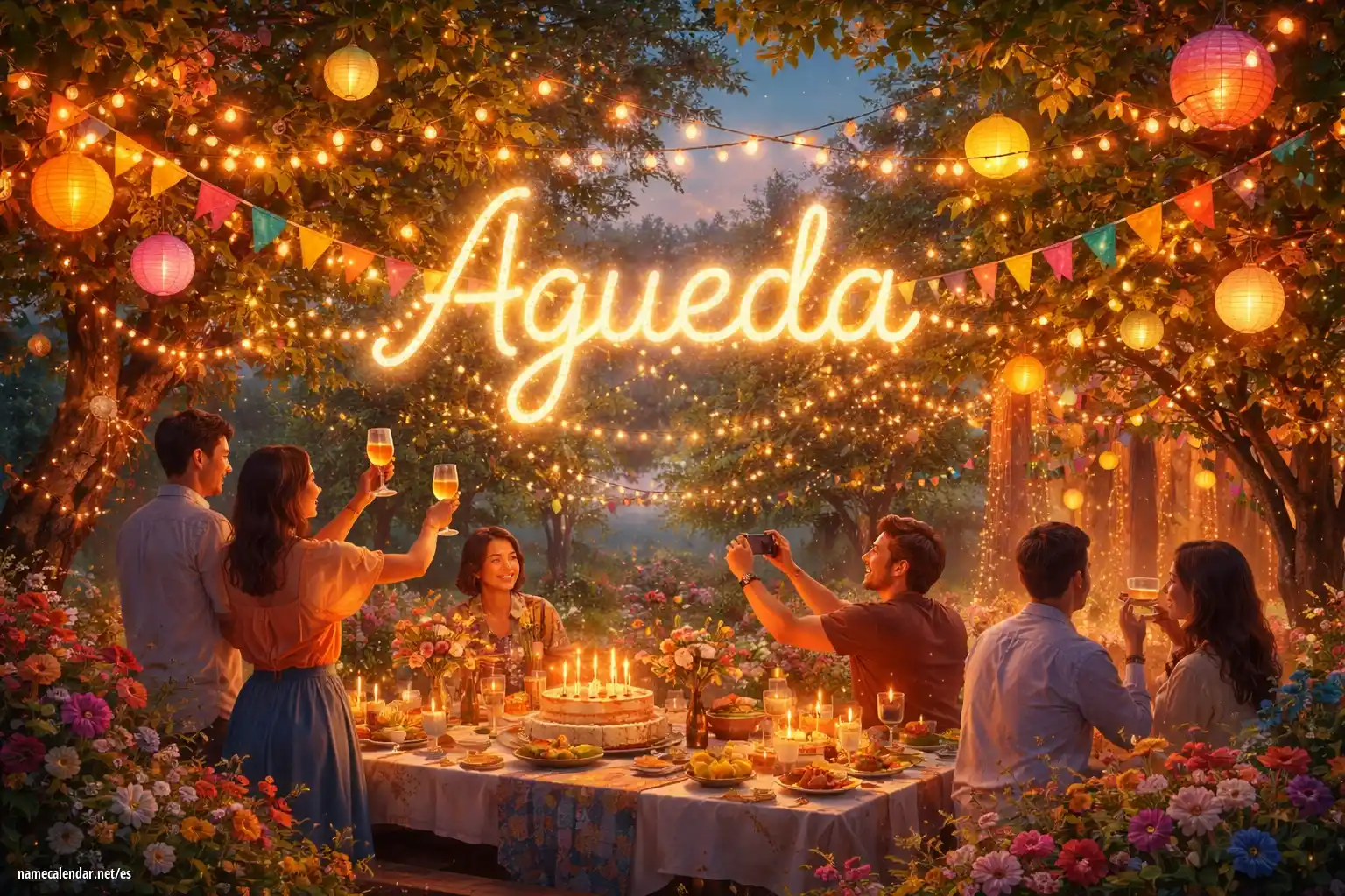 Celebración del onomástico y del nombre - Águeda