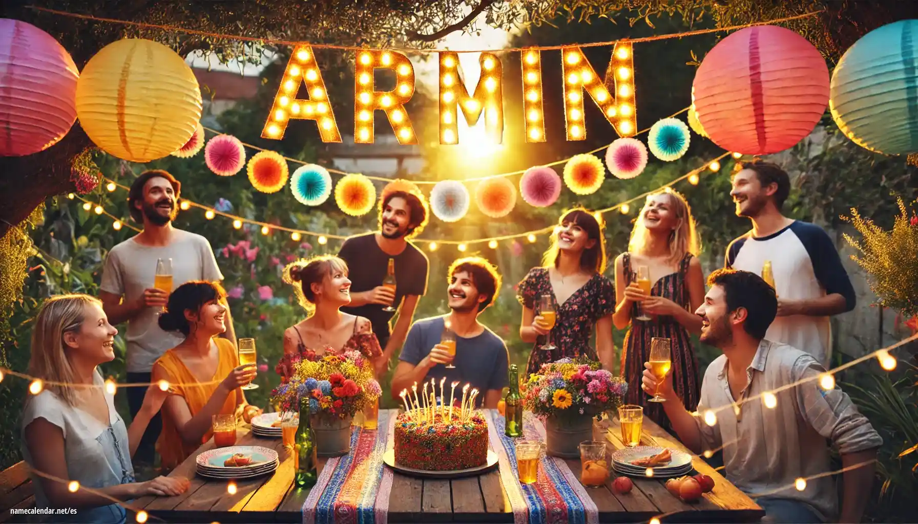 Celebración del onomástico y del nombre - Ármin