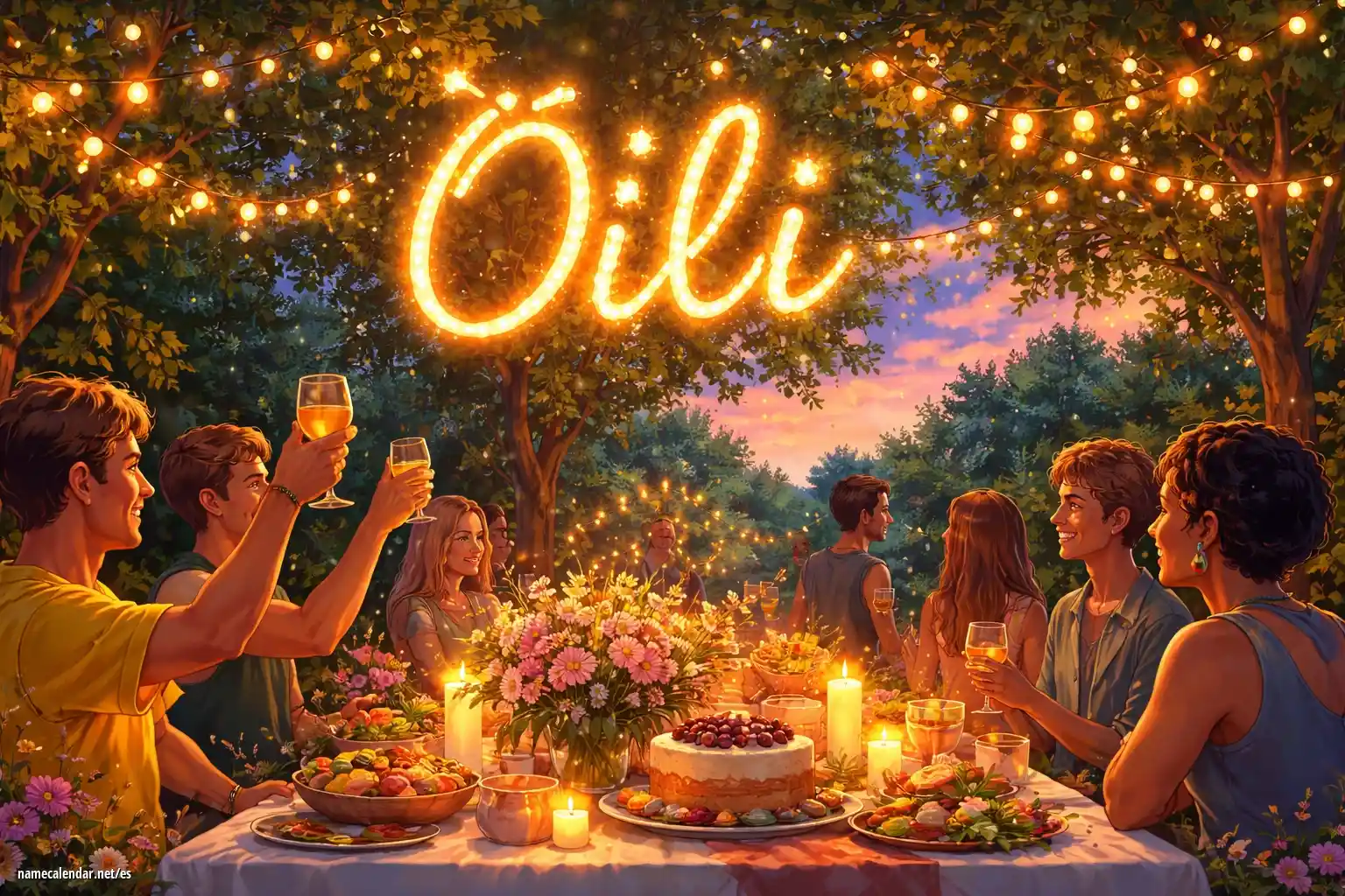 Celebración del onomástico y del nombre - Õili