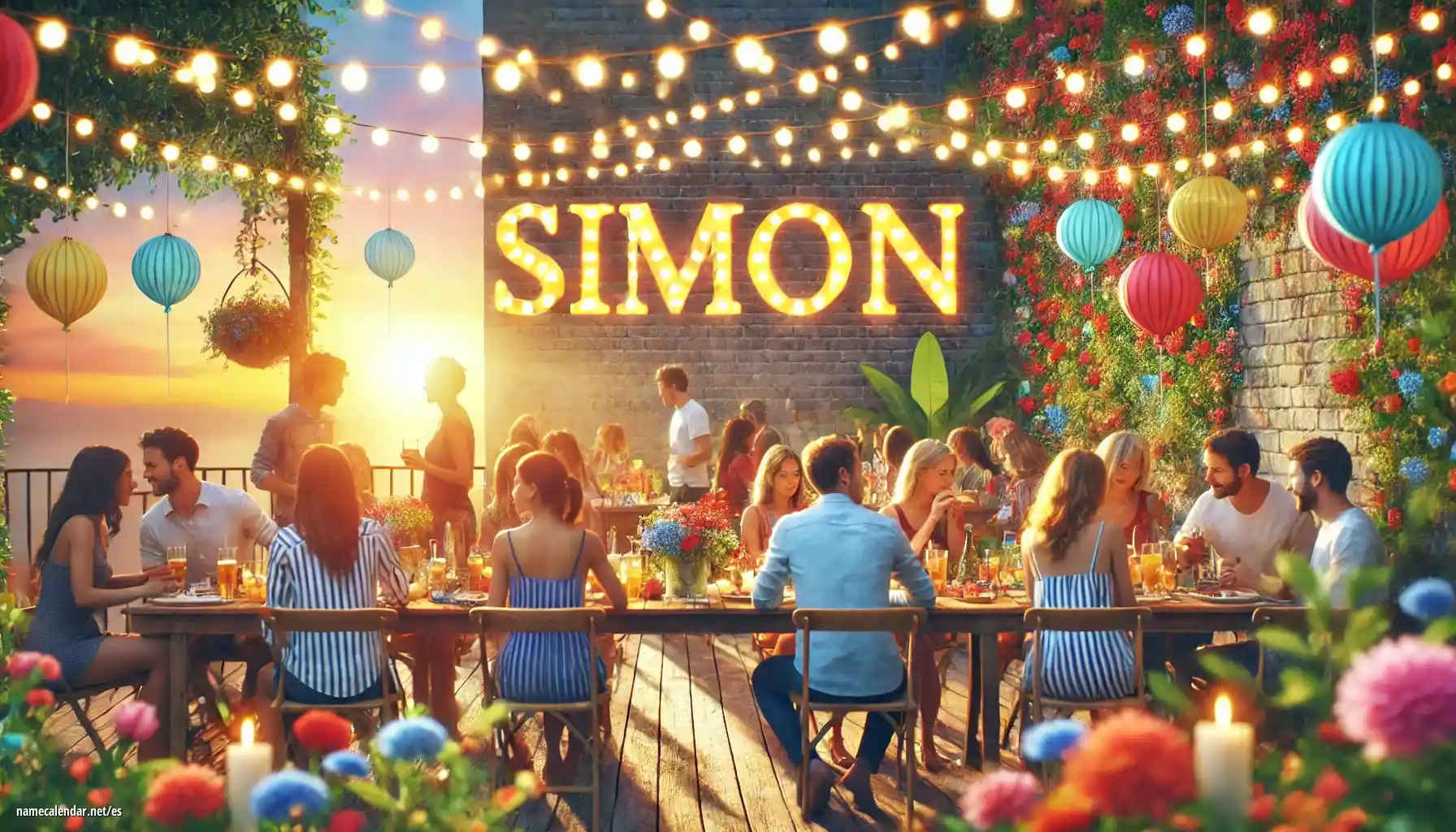 Celebración del onomástico y del nombre - Šimon