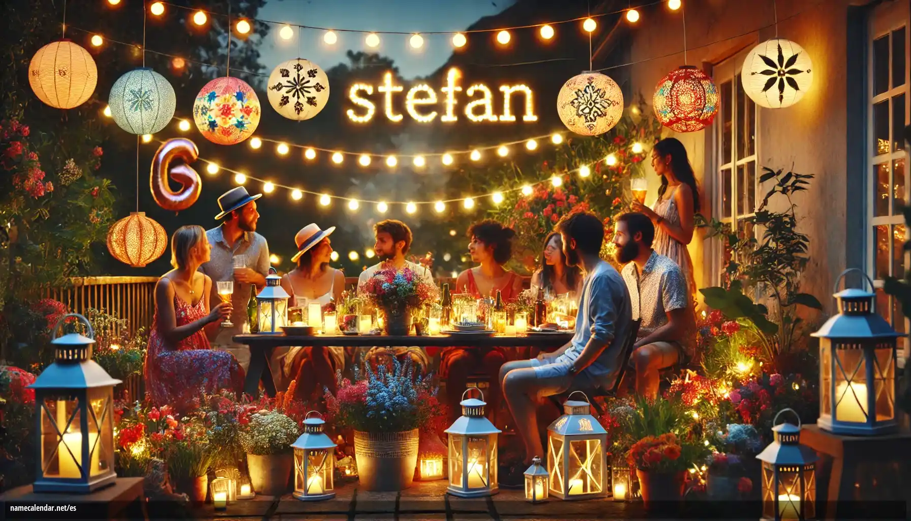 Celebración del onomástico y del nombre - Štefan