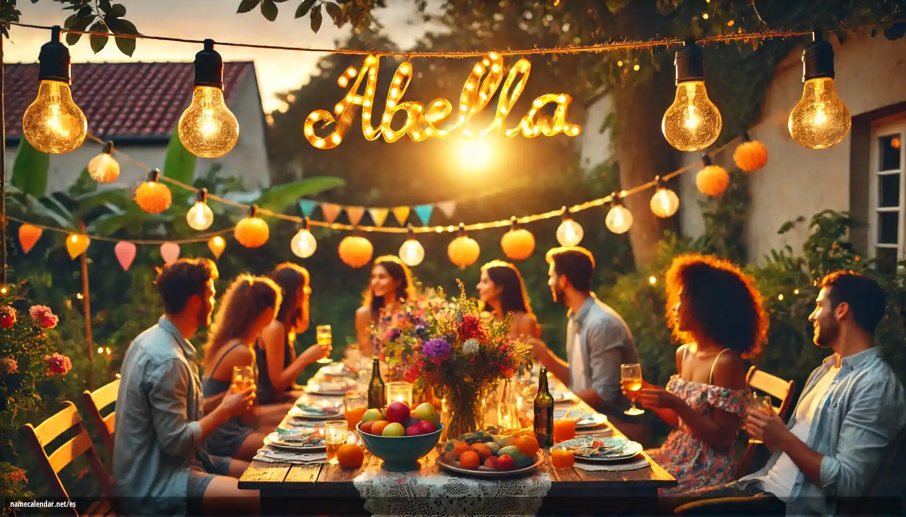 Celebración del onomástico y del nombre - Abella