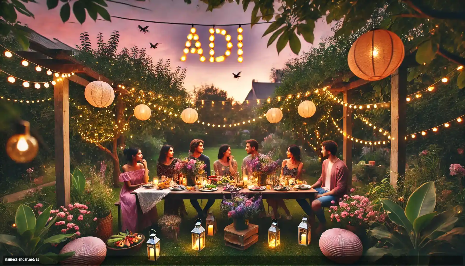 Celebración del onomástico y del nombre - Adi