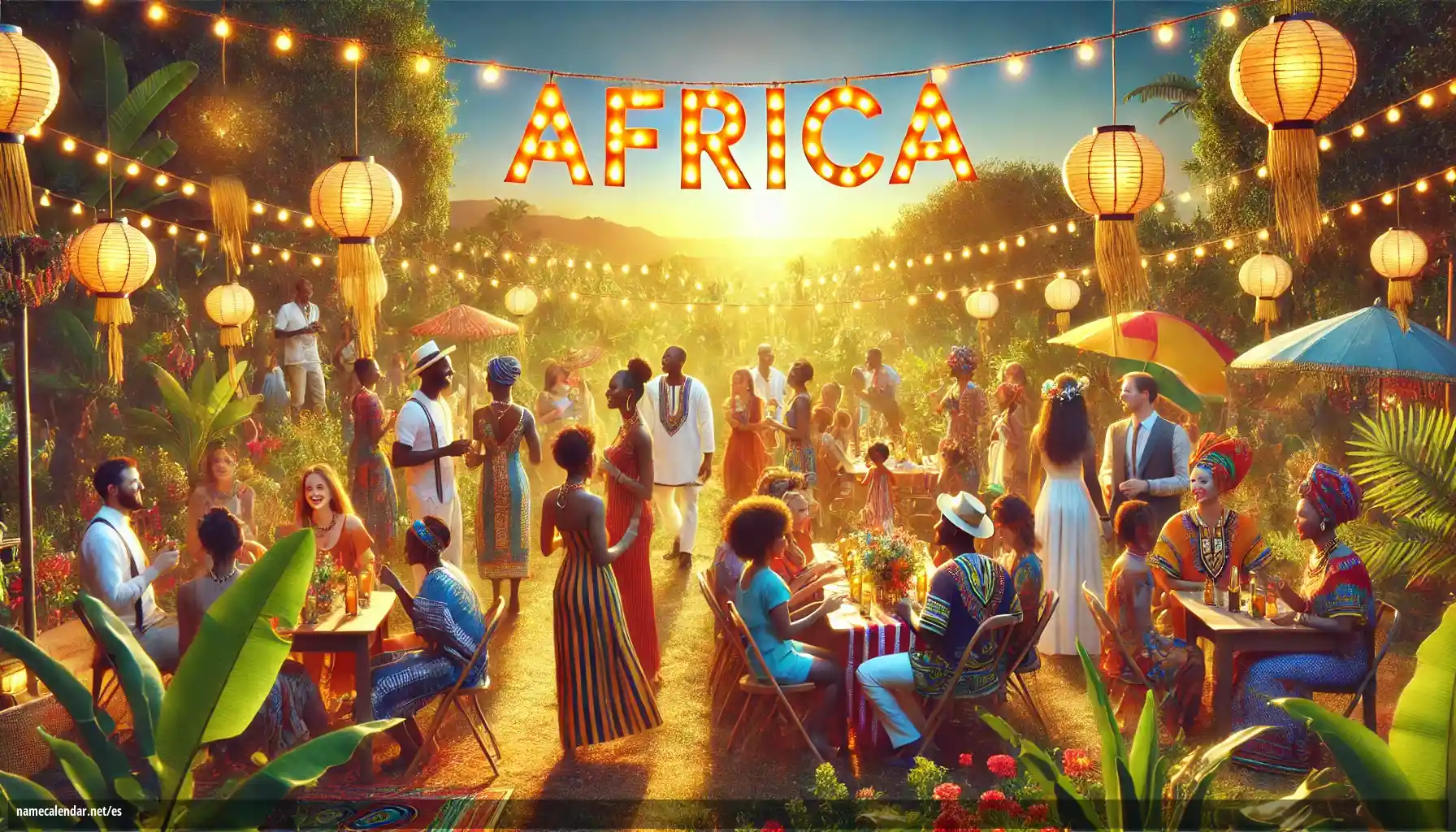 Celebración del onomástico y del nombre - Africa