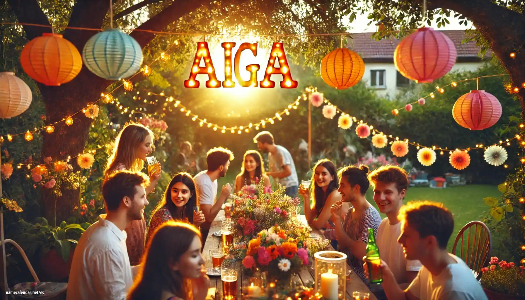 Celebración del onomástico y del nombre - Aiga