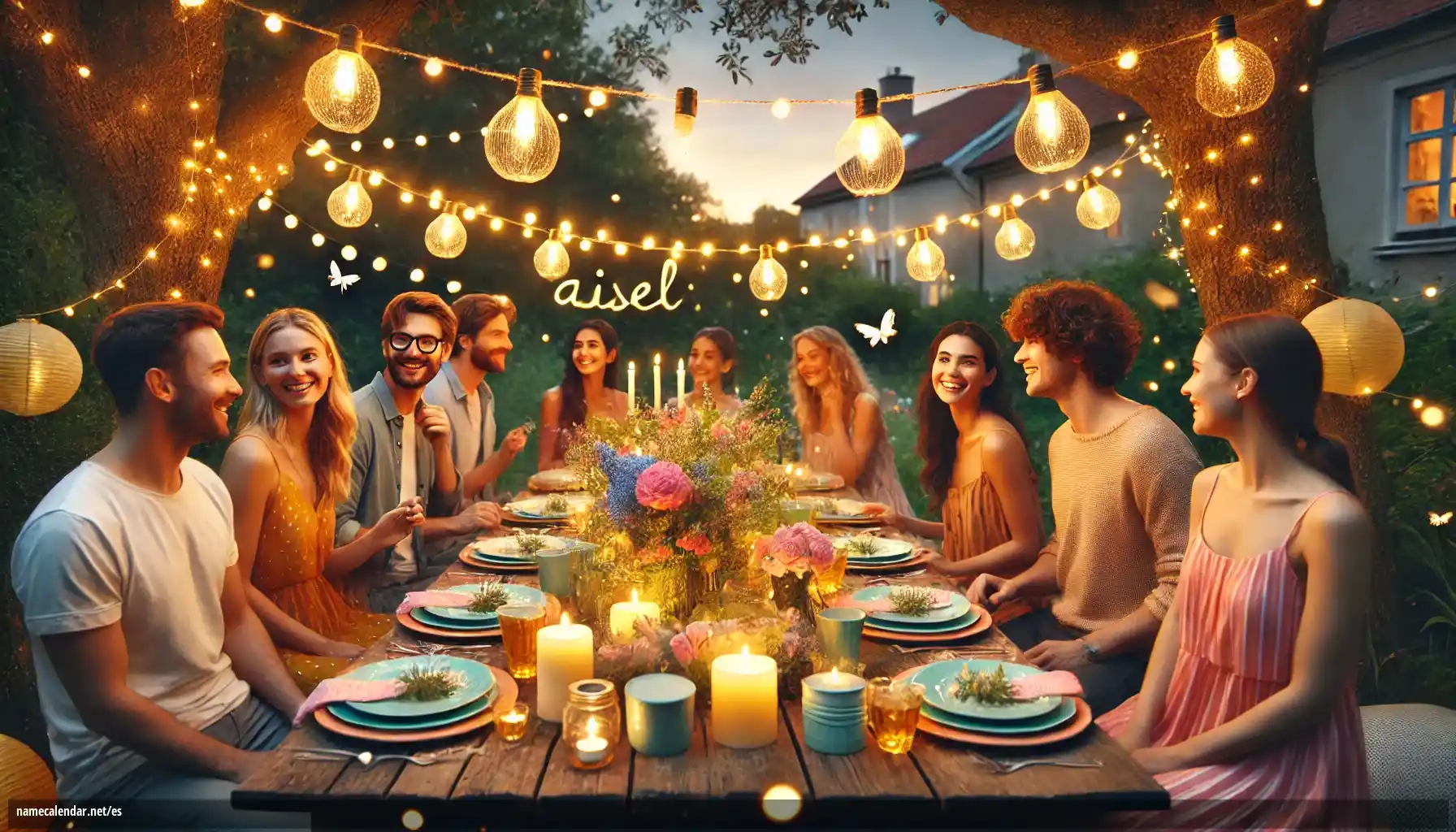 Celebración del onomástico y del nombre - Aisel