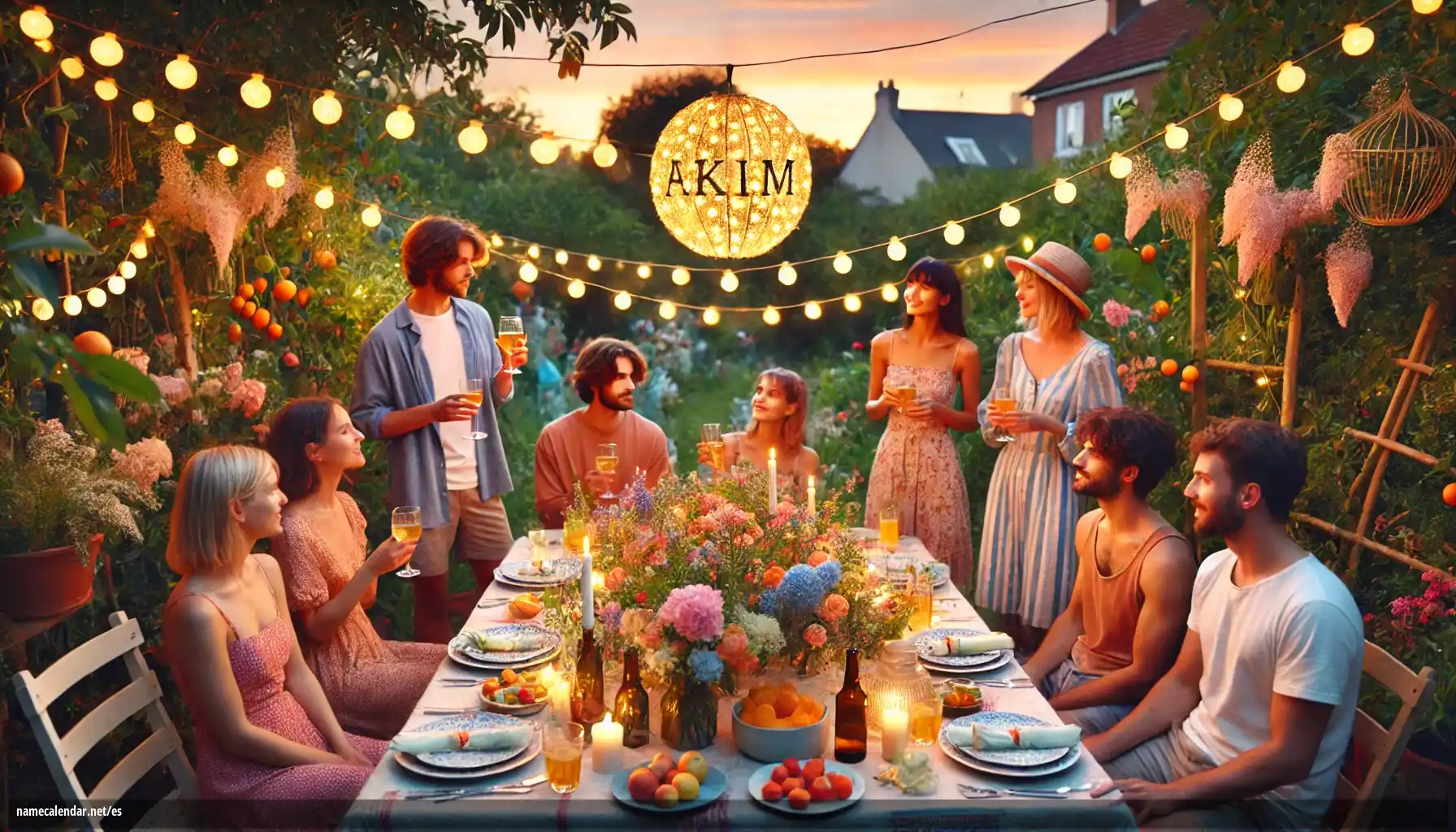 Celebración del onomástico y del nombre - Akim