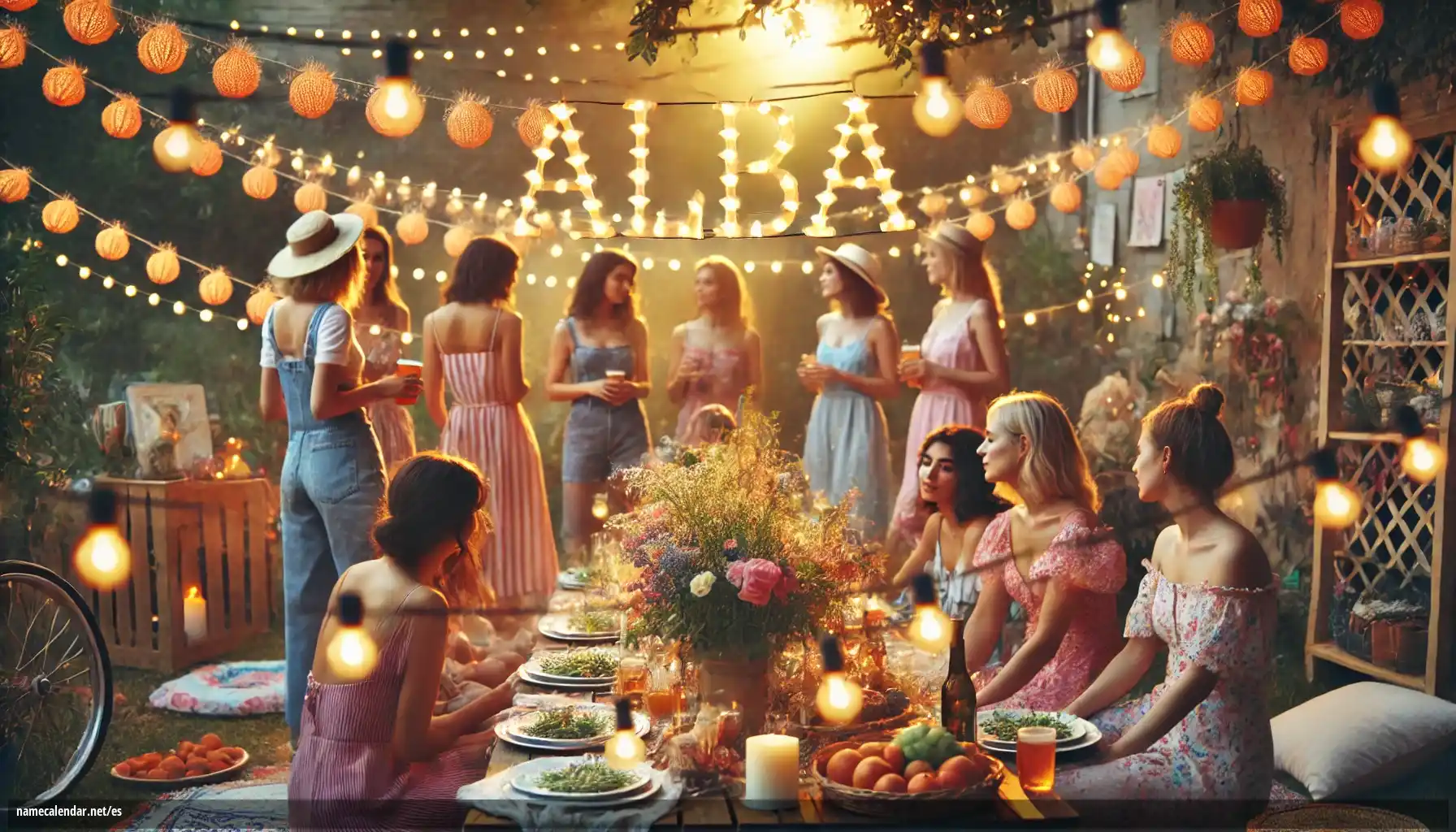 Celebración del onomástico y del nombre - Alba