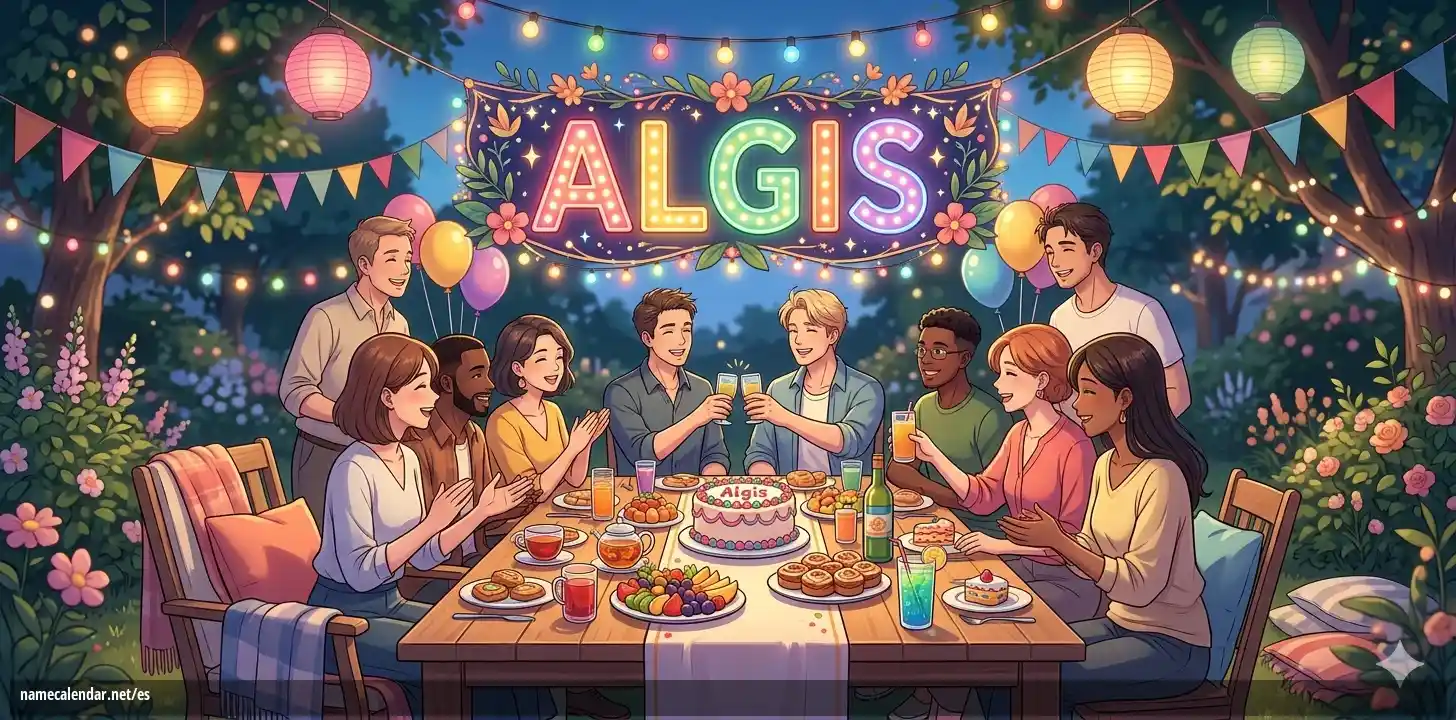 Celebración del onomástico y del nombre - Algis