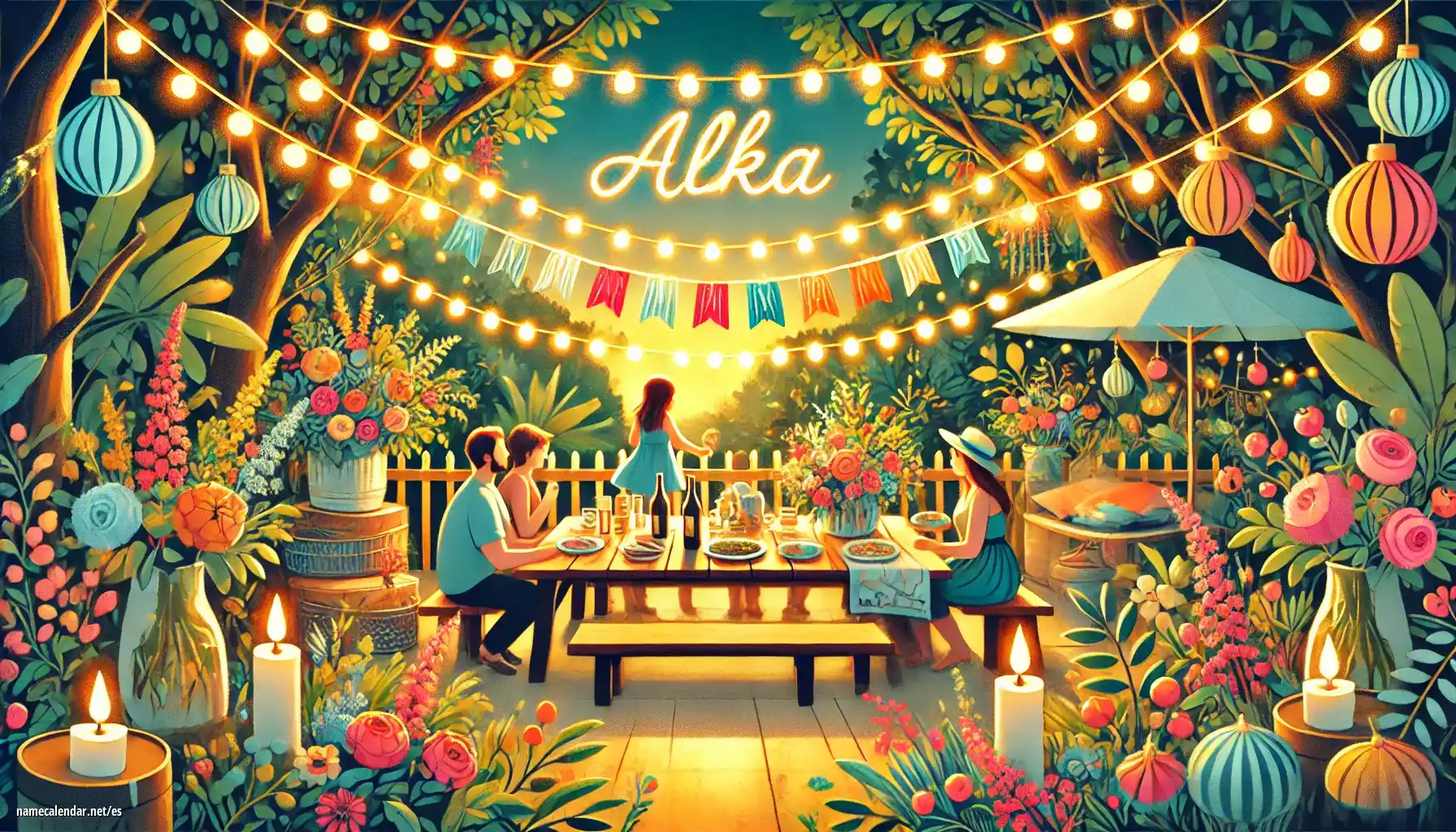 Celebración del onomástico y del nombre - Alka