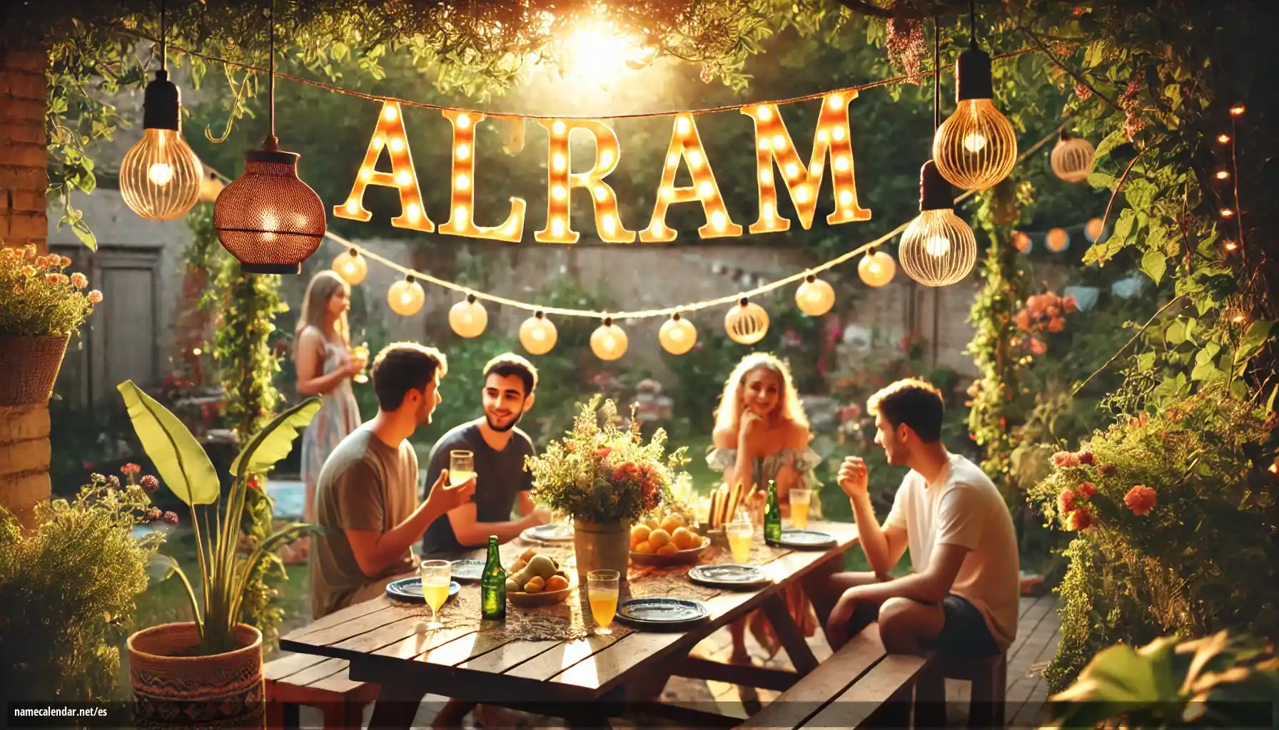 Celebración del onomástico y del nombre - Alram