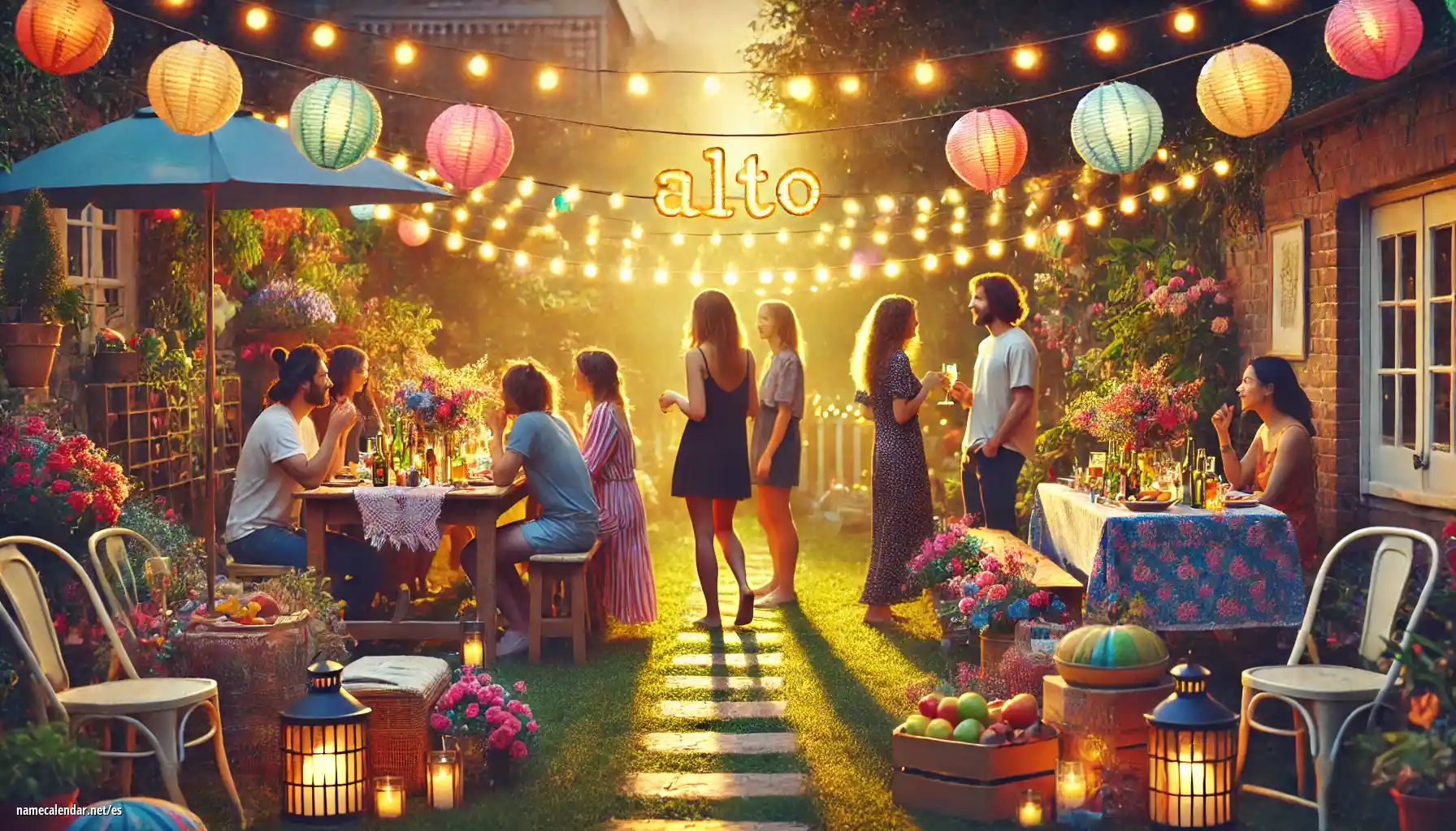 Celebración del onomástico y del nombre - Alto