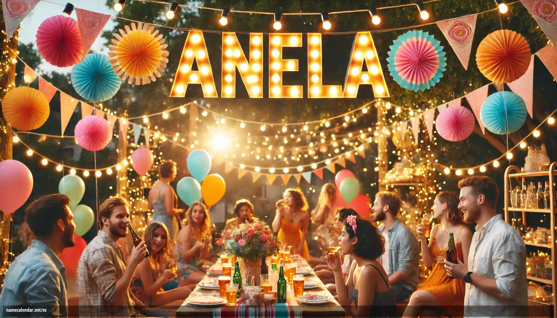 Celebración del onomástico y del nombre - Anela