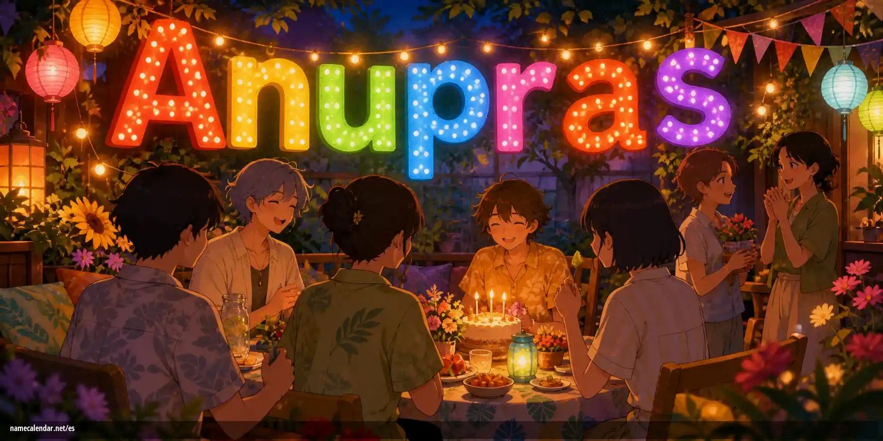 Celebración del onomástico y del nombre - Anupras