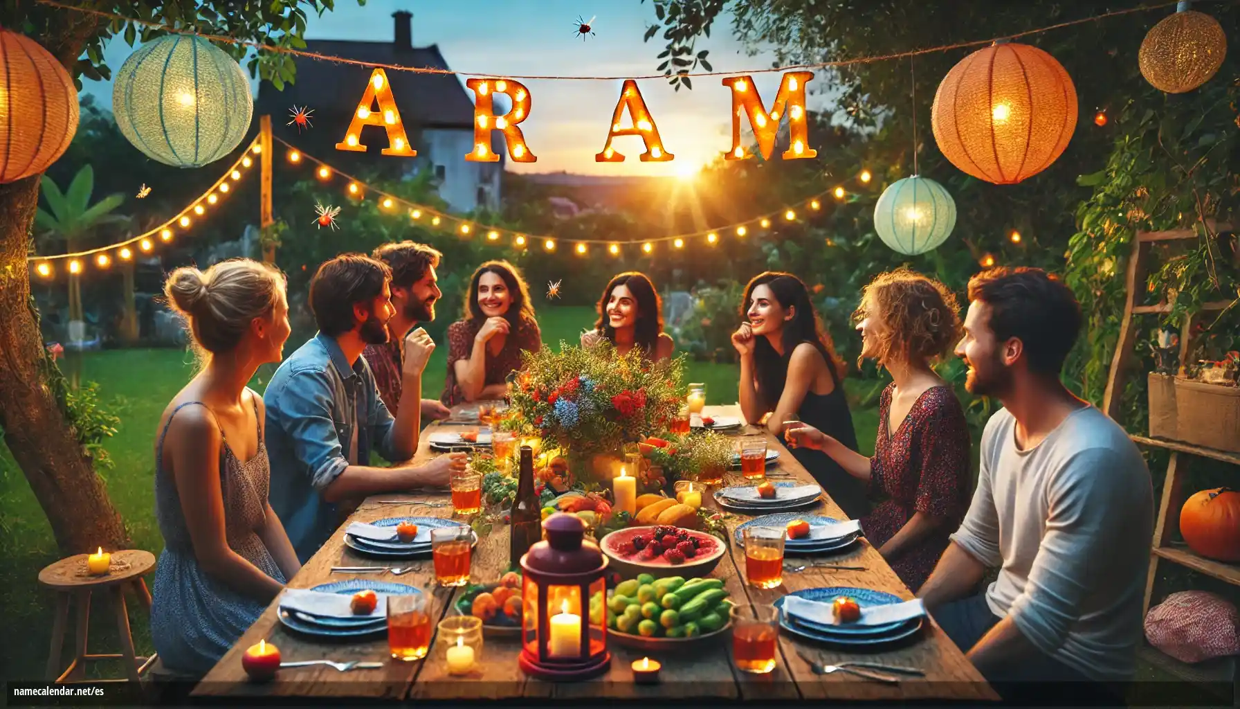 Celebración del onomástico y del nombre - Aram