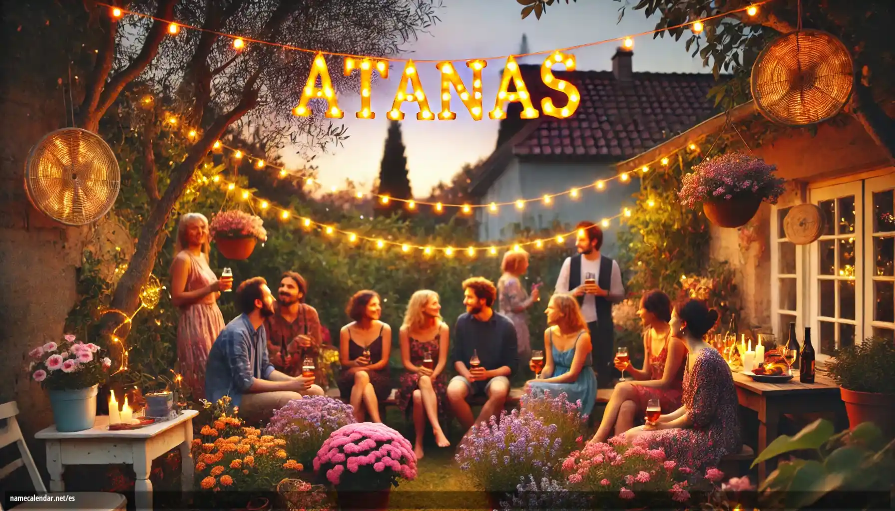 Celebración del onomástico y del nombre - Atanas