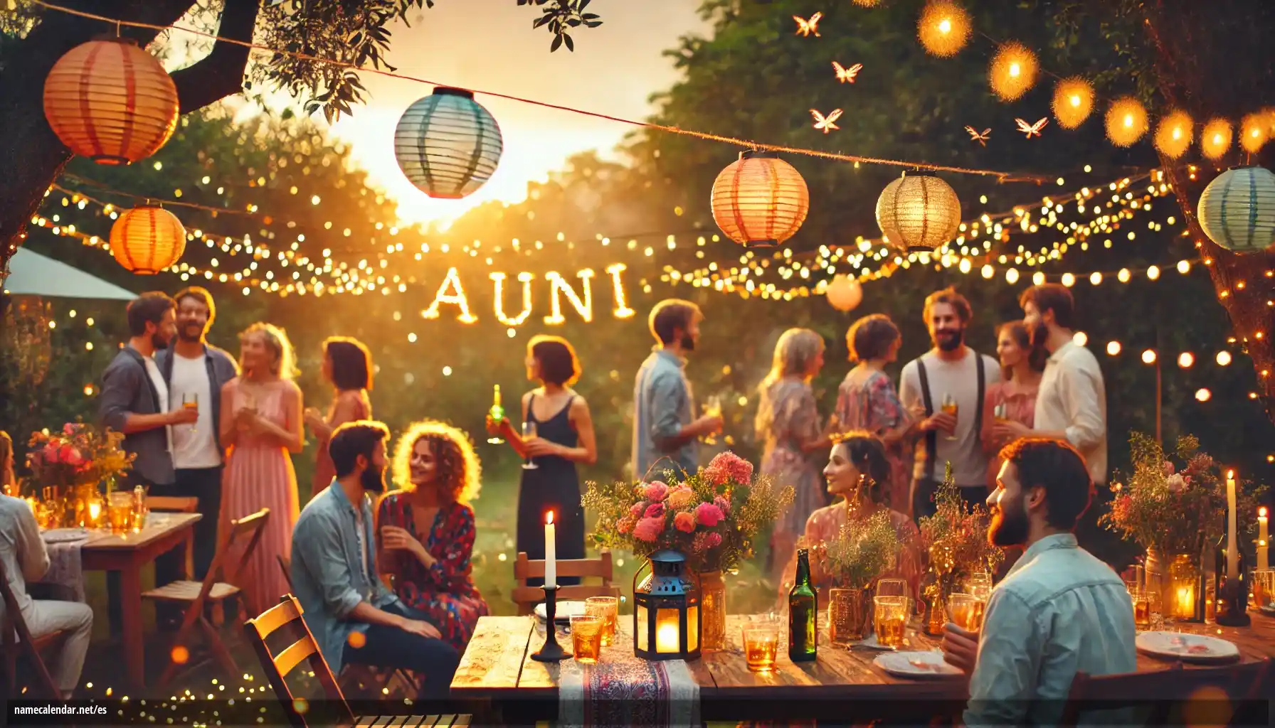 Celebración del onomástico y del nombre - Auni
