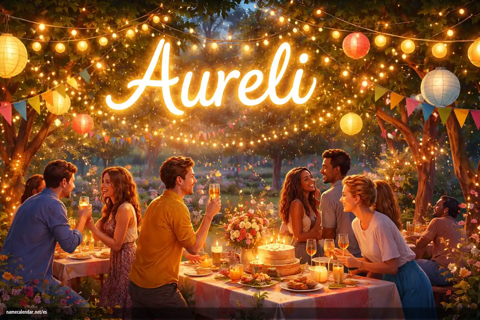 Celebración del onomástico y del nombre - Aureli