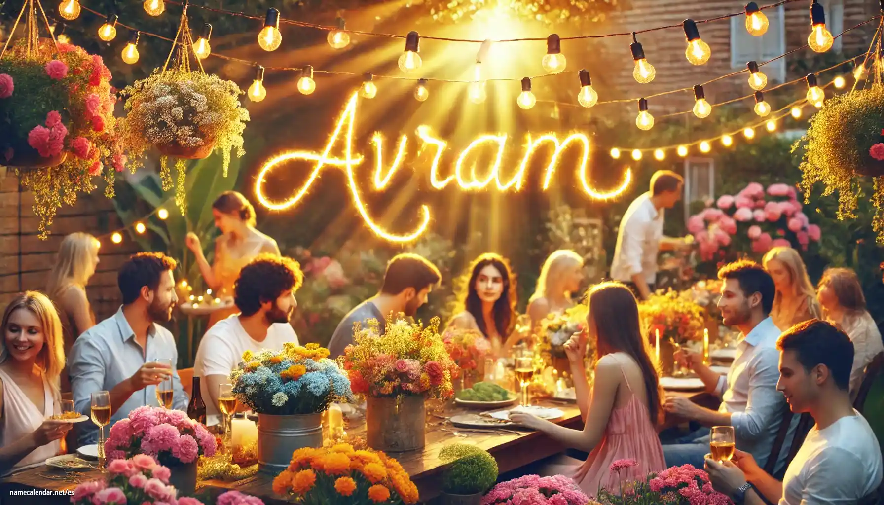 Celebración del onomástico y del nombre - Avram