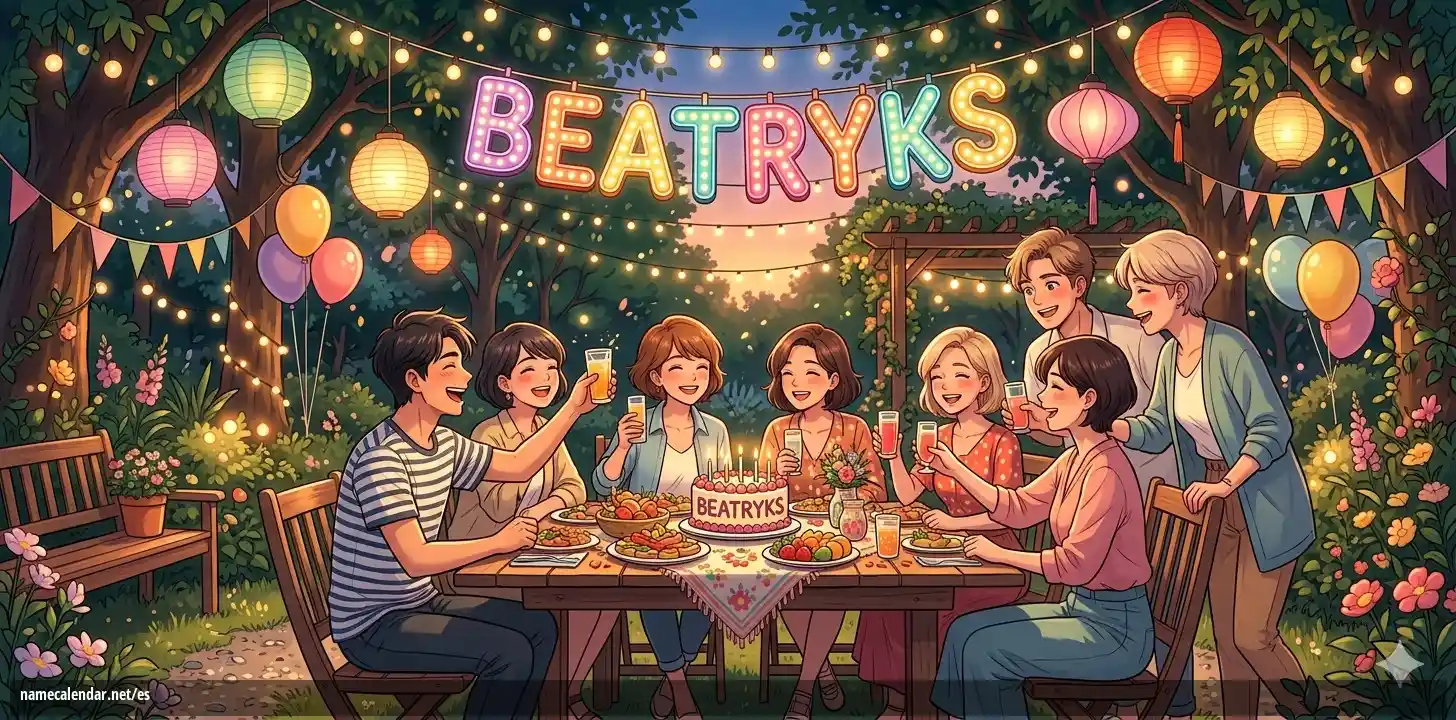Celebración del onomástico y del nombre - Beatryks