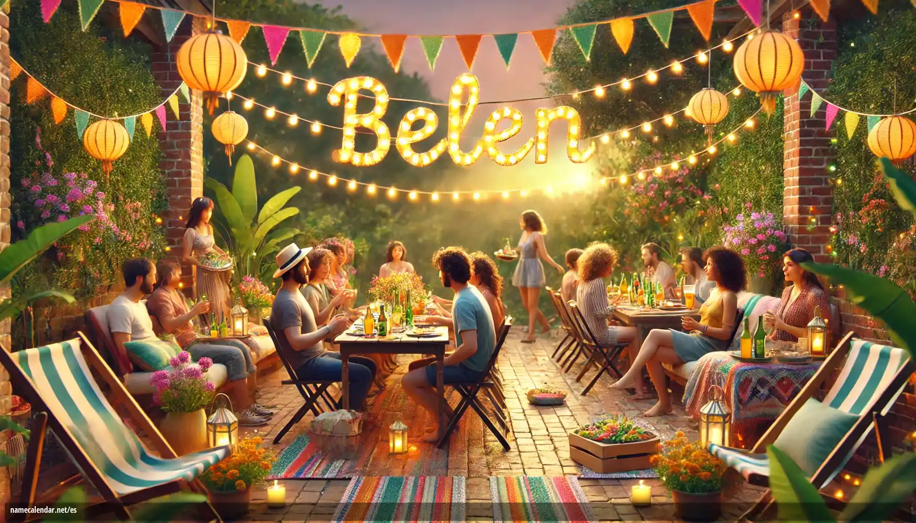 Celebración del onomástico y del nombre - Belén