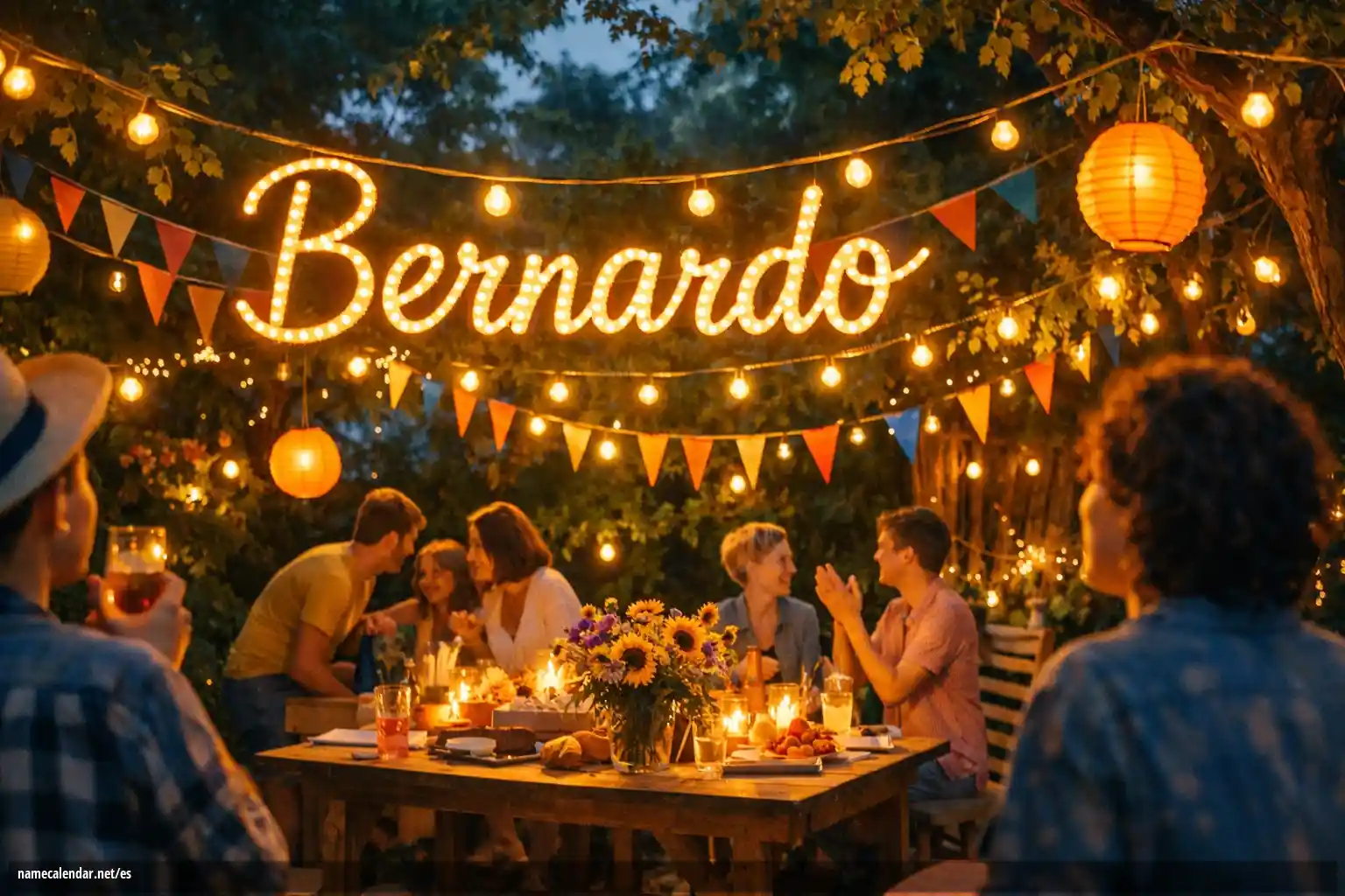 Celebración del onomástico y del nombre - Bernardo