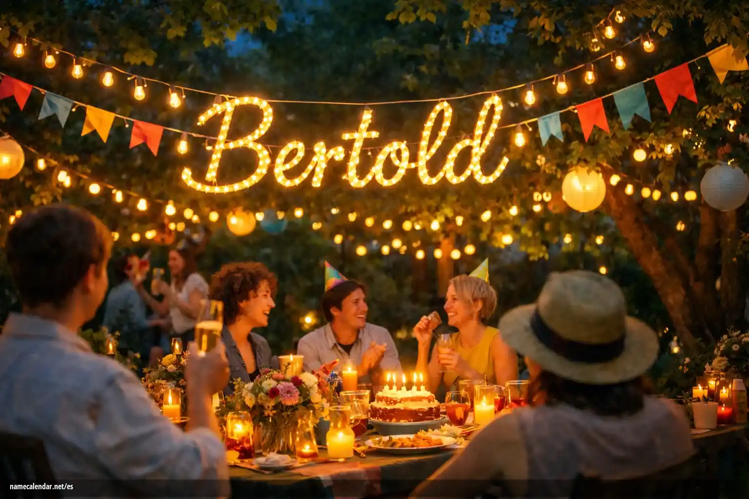 Celebración del onomástico y del nombre - Bertold