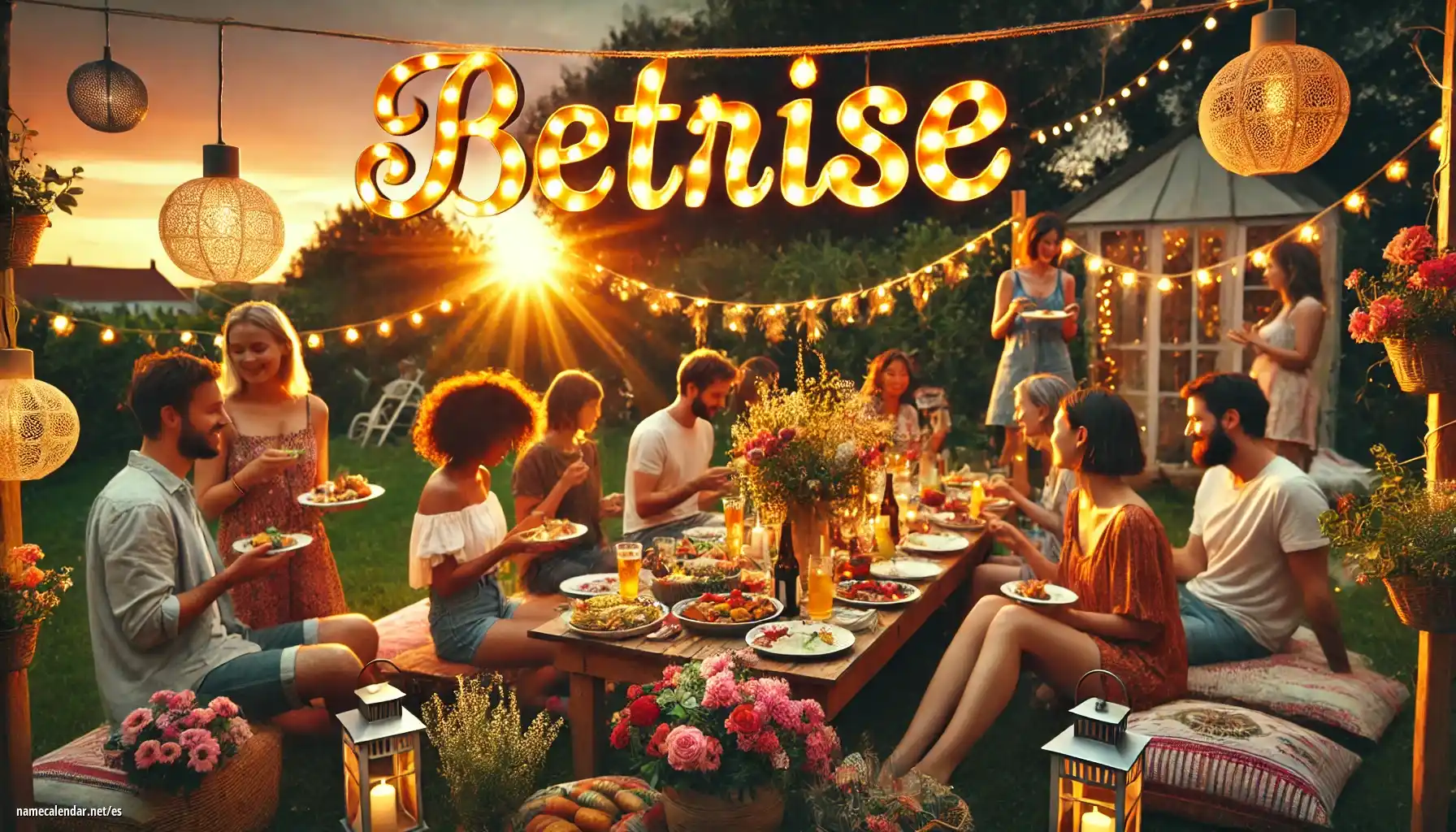 Celebración del onomástico y del nombre - Betrise