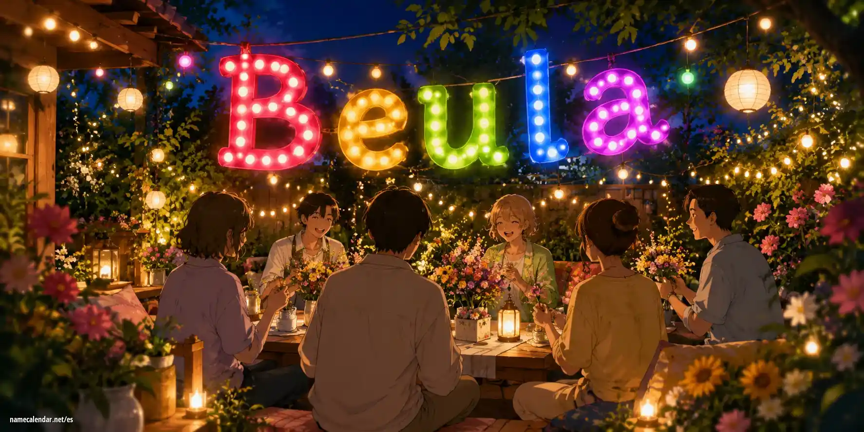 Celebración del onomástico y del nombre - Beula