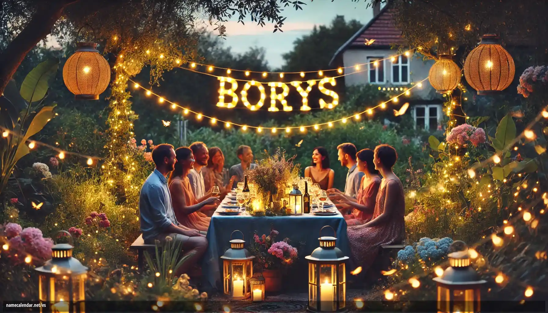 Celebración del onomástico y del nombre - Borys