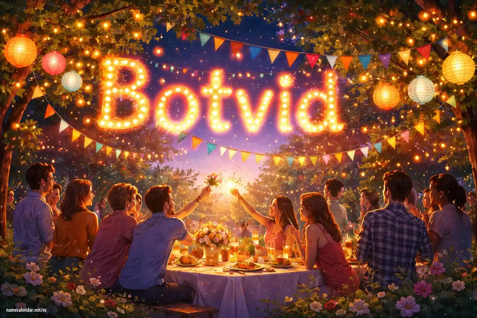 Celebración del onomástico y del nombre - Botvid