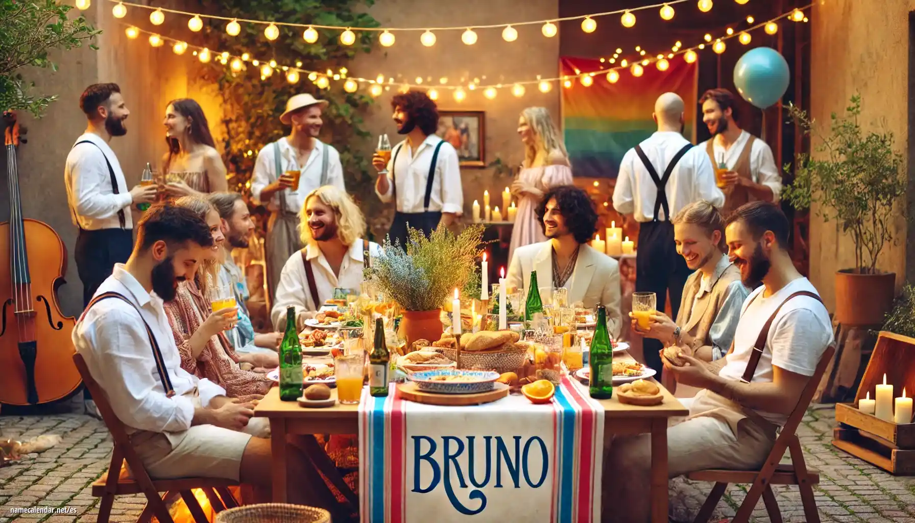 Celebración del onomástico y del nombre - Bruno