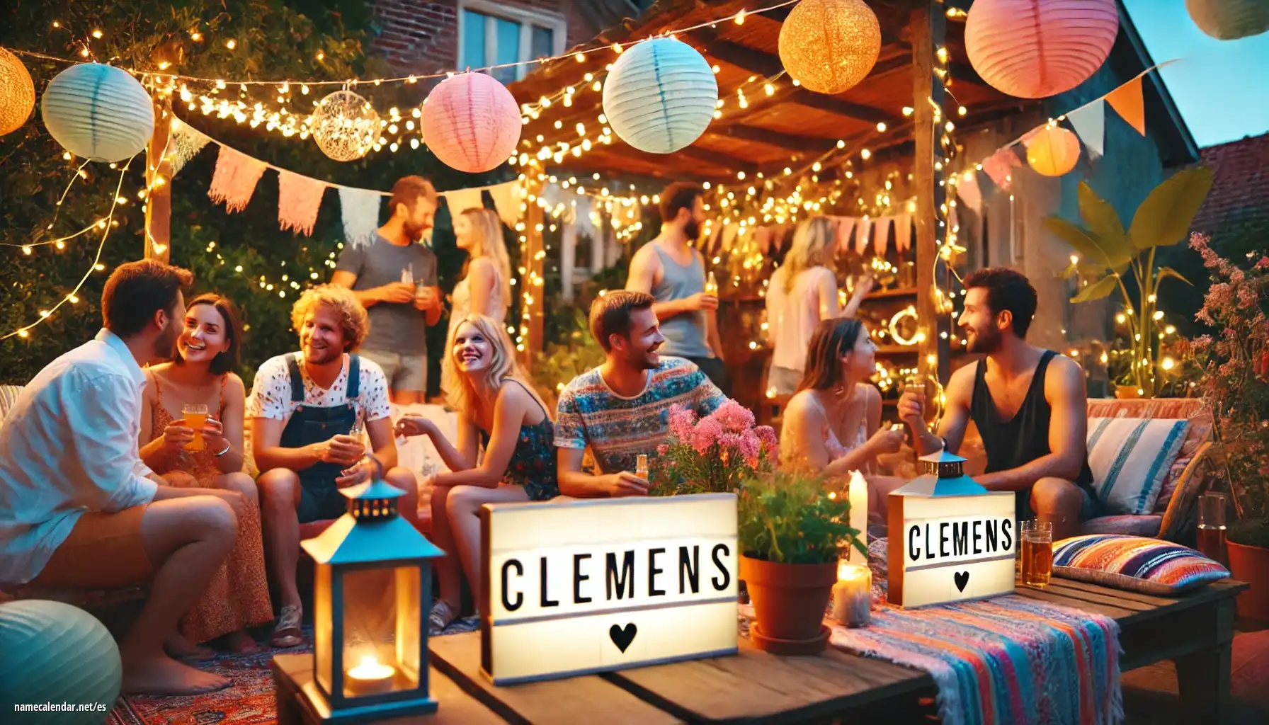 Celebración del onomástico y del nombre - Clemens