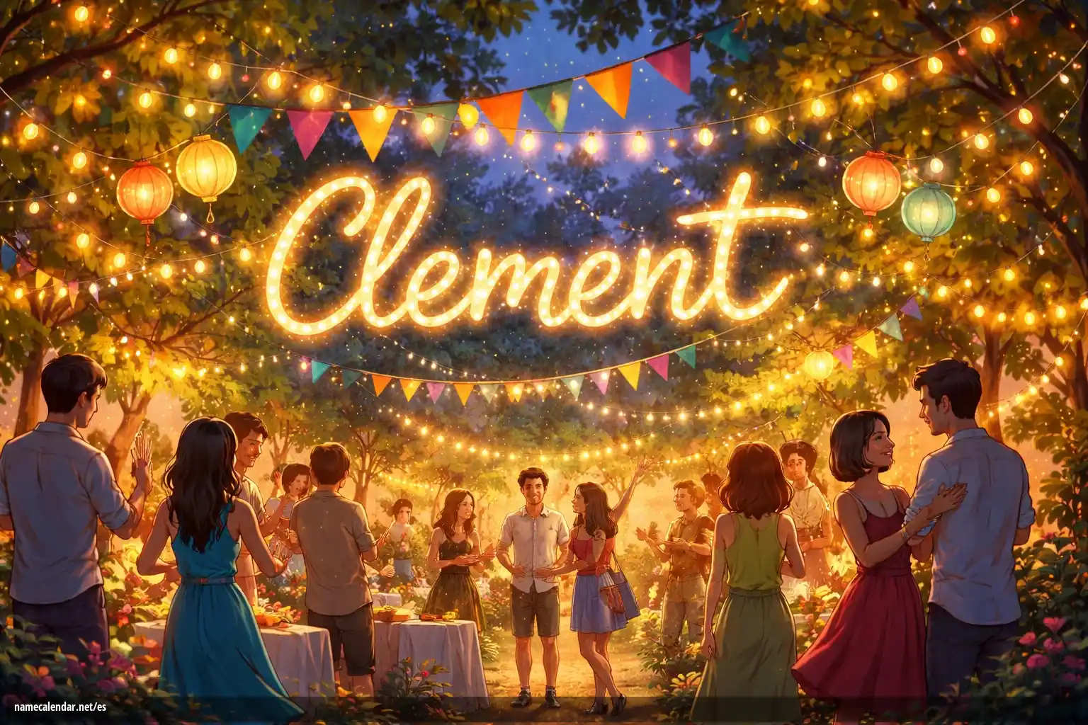 Celebración del onomástico y del nombre - Clement