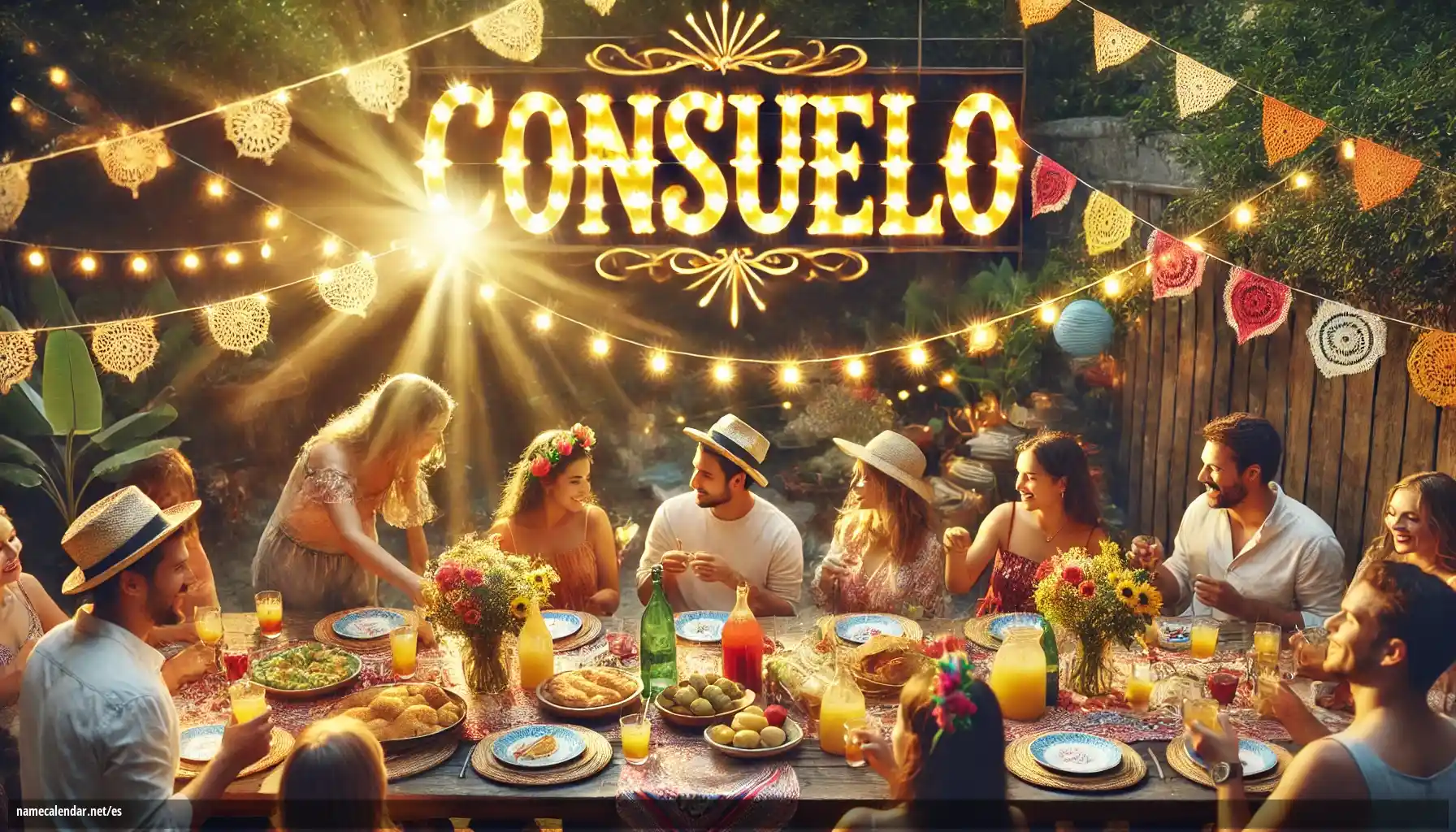 Celebración del onomástico y del nombre - Consuelo