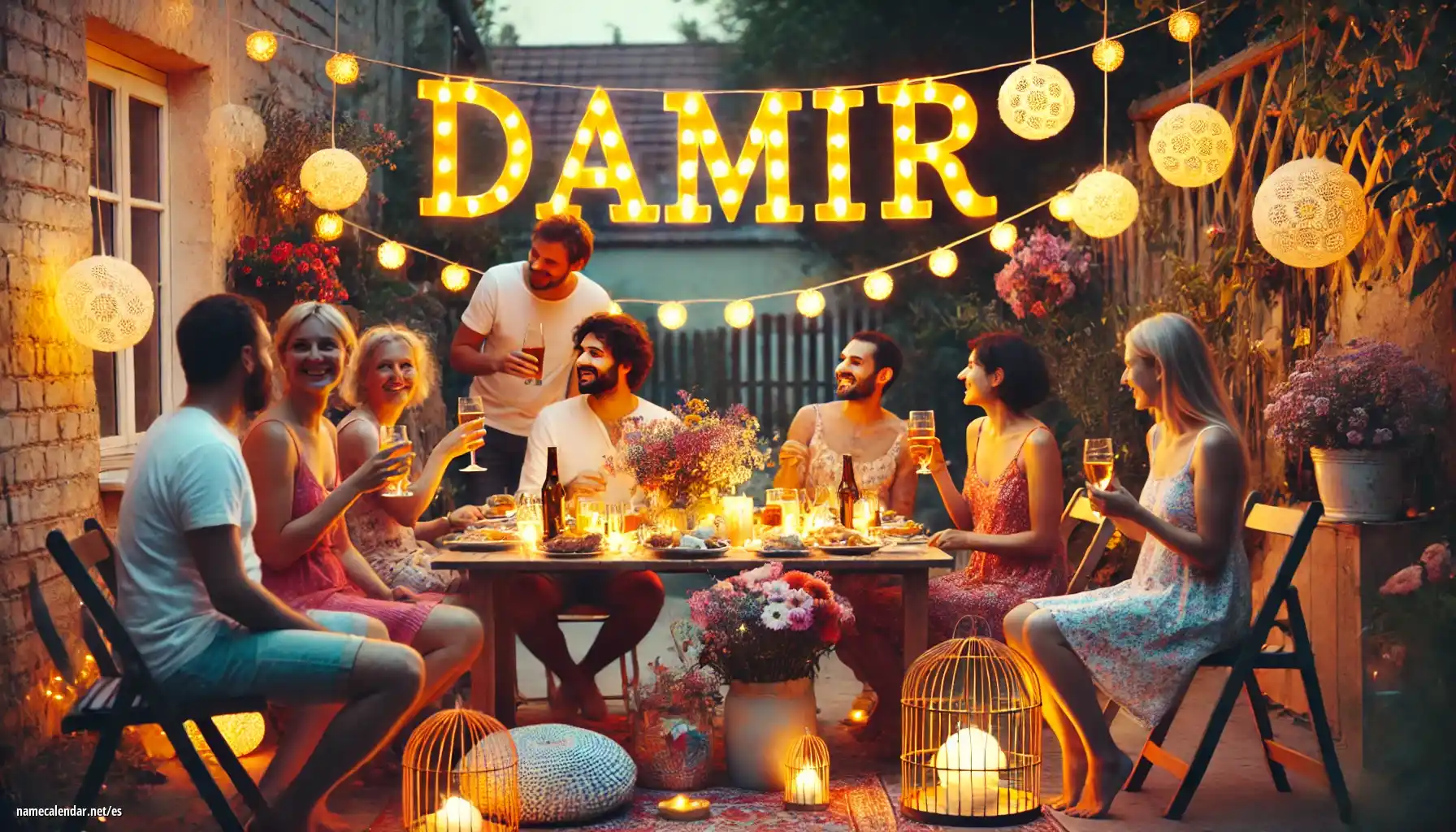 Celebración del onomástico y del nombre - Damir