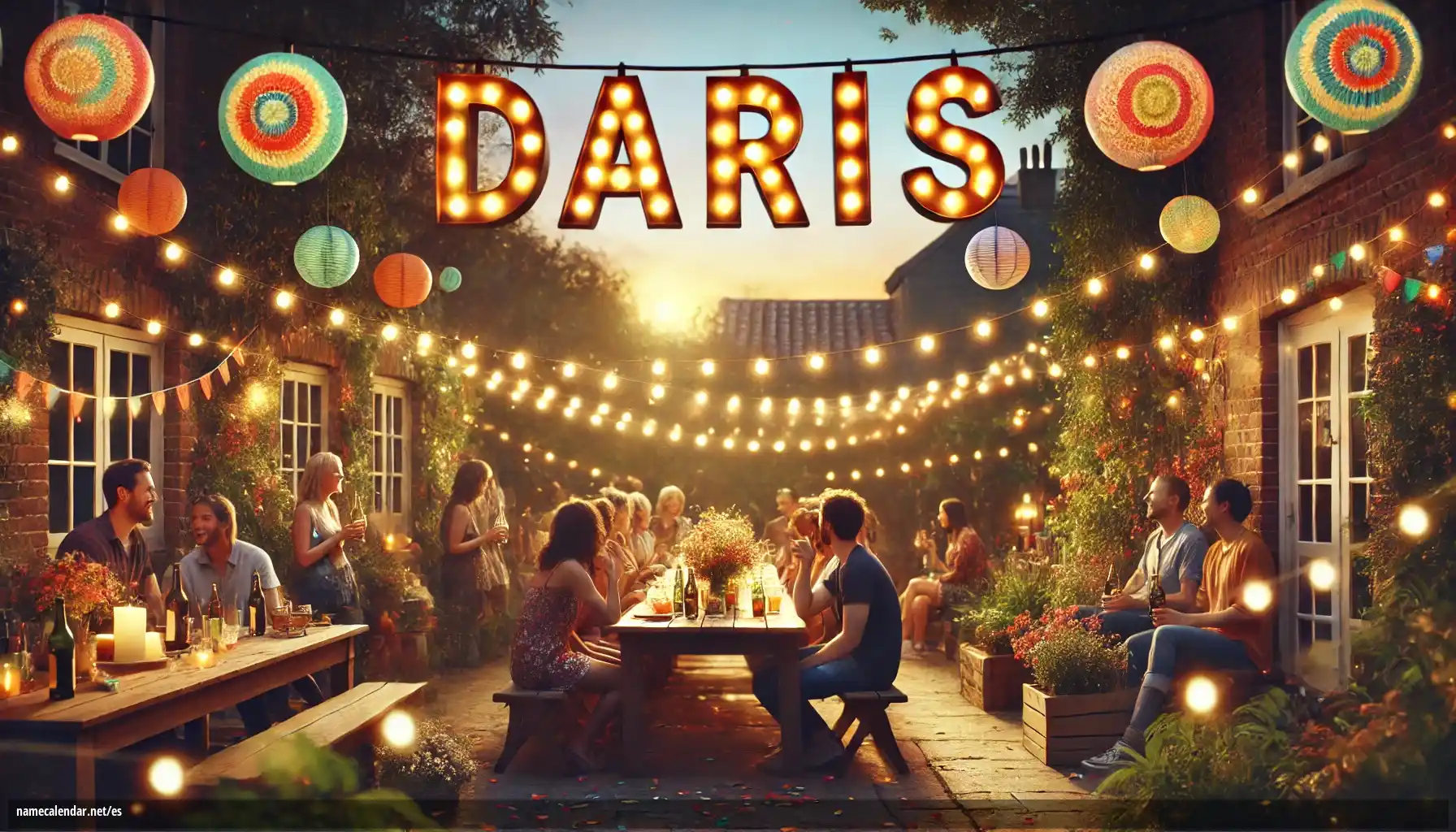 Celebración del onomástico y del nombre - Daris