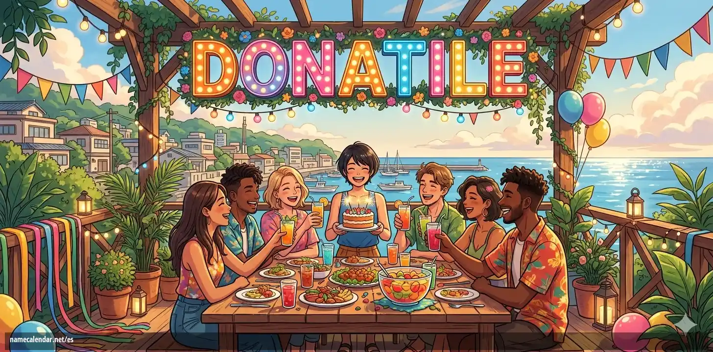 Celebración del onomástico y del nombre - Donatile