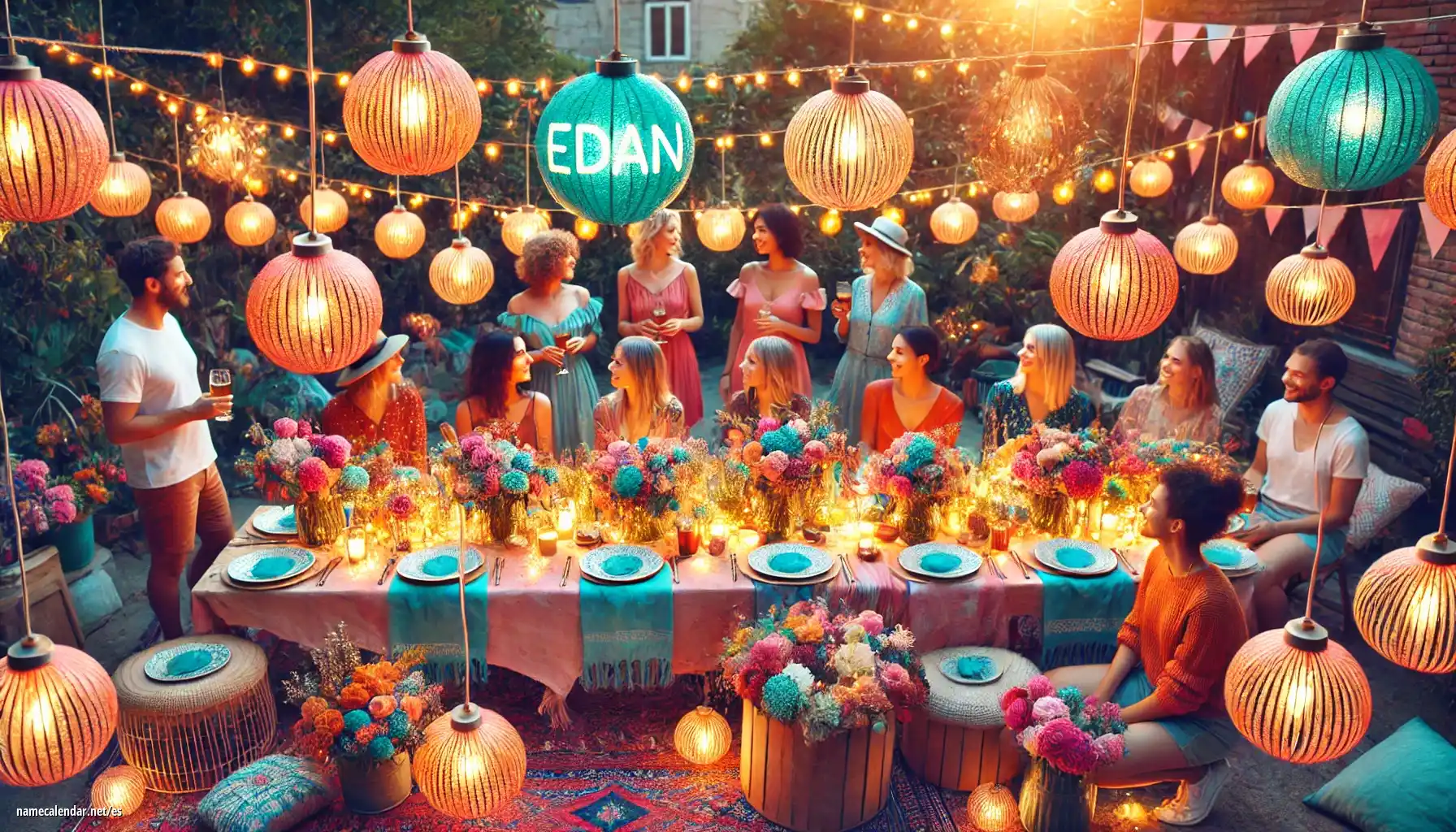 Celebración del onomástico y del nombre - Edan