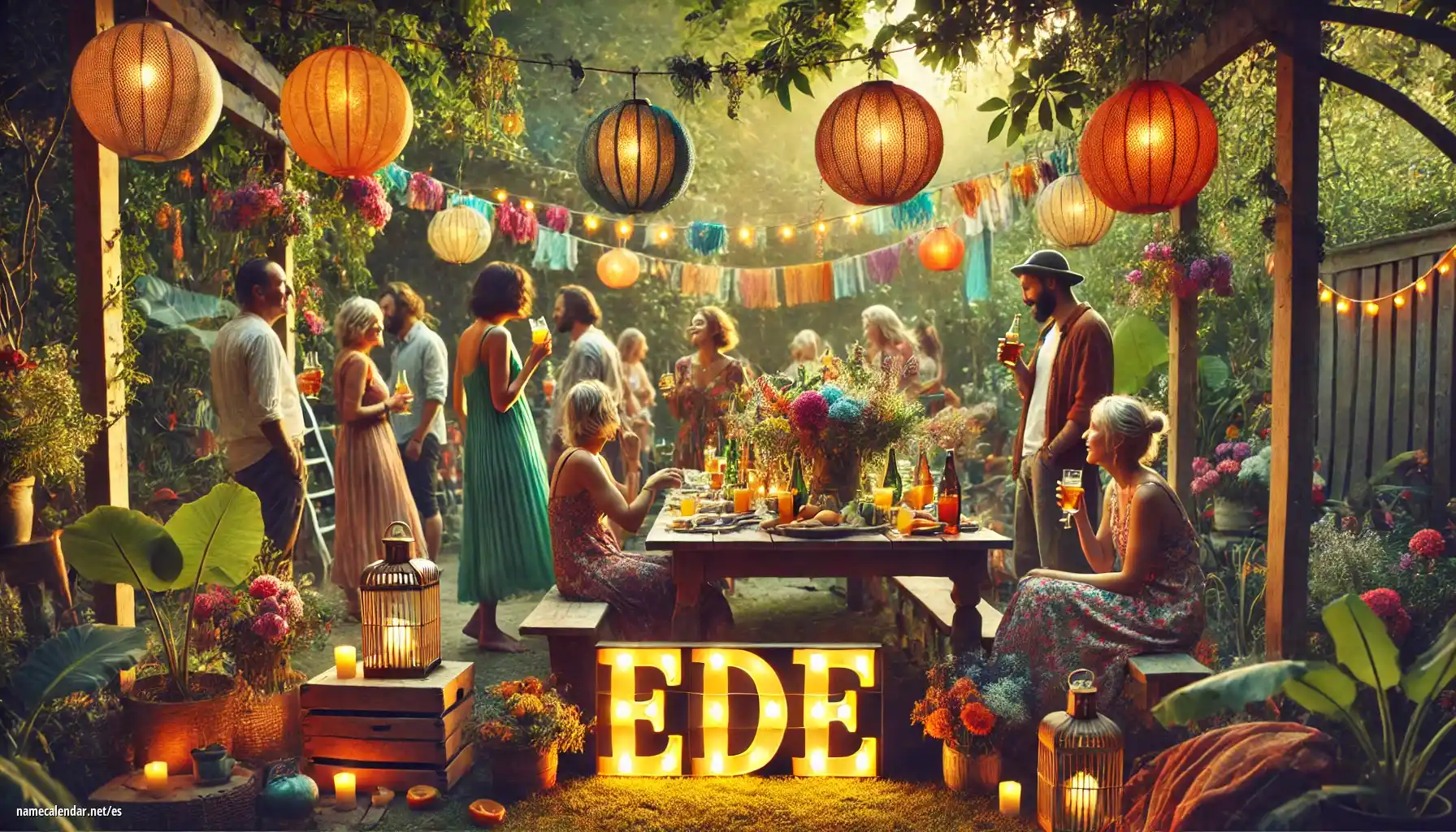 Celebración del onomástico y del nombre - Ede