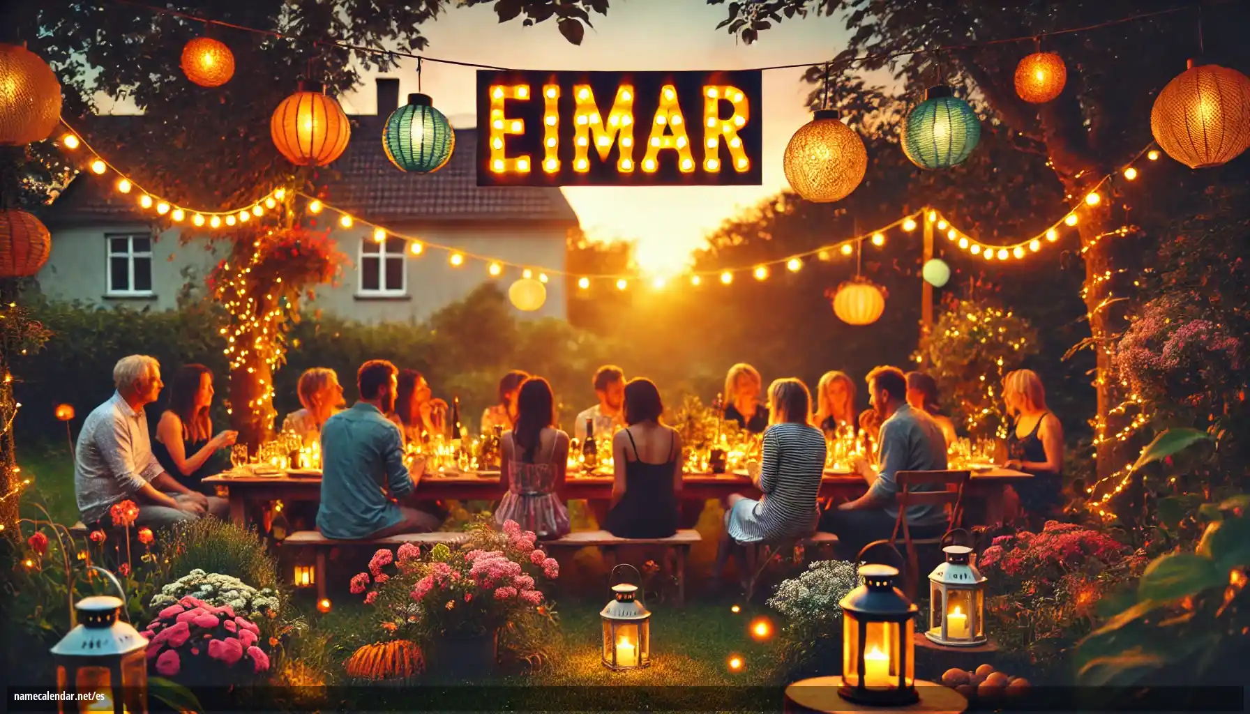 Celebración del onomástico y del nombre - Eimar