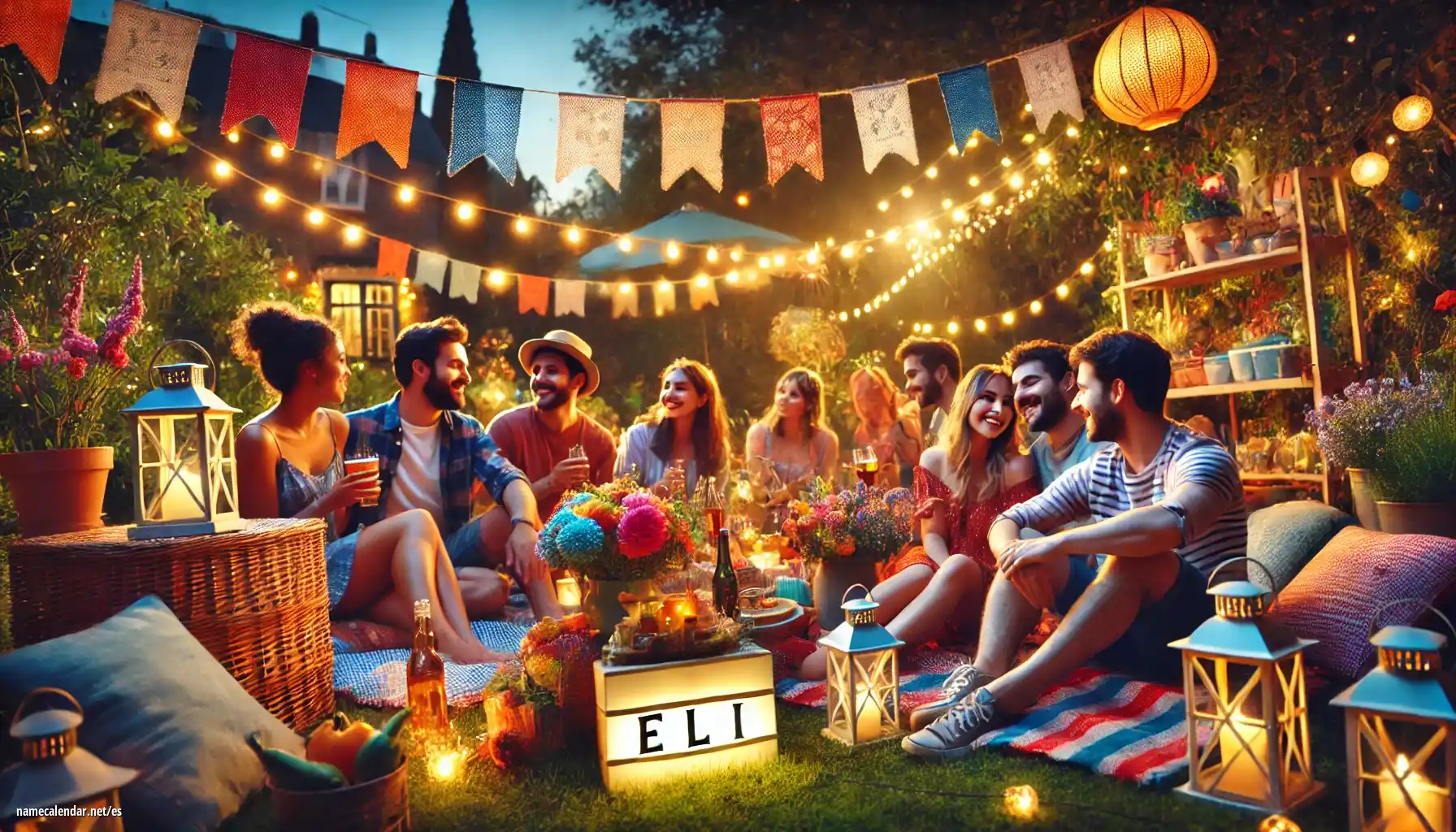 Celebración del onomástico y del nombre - Eli