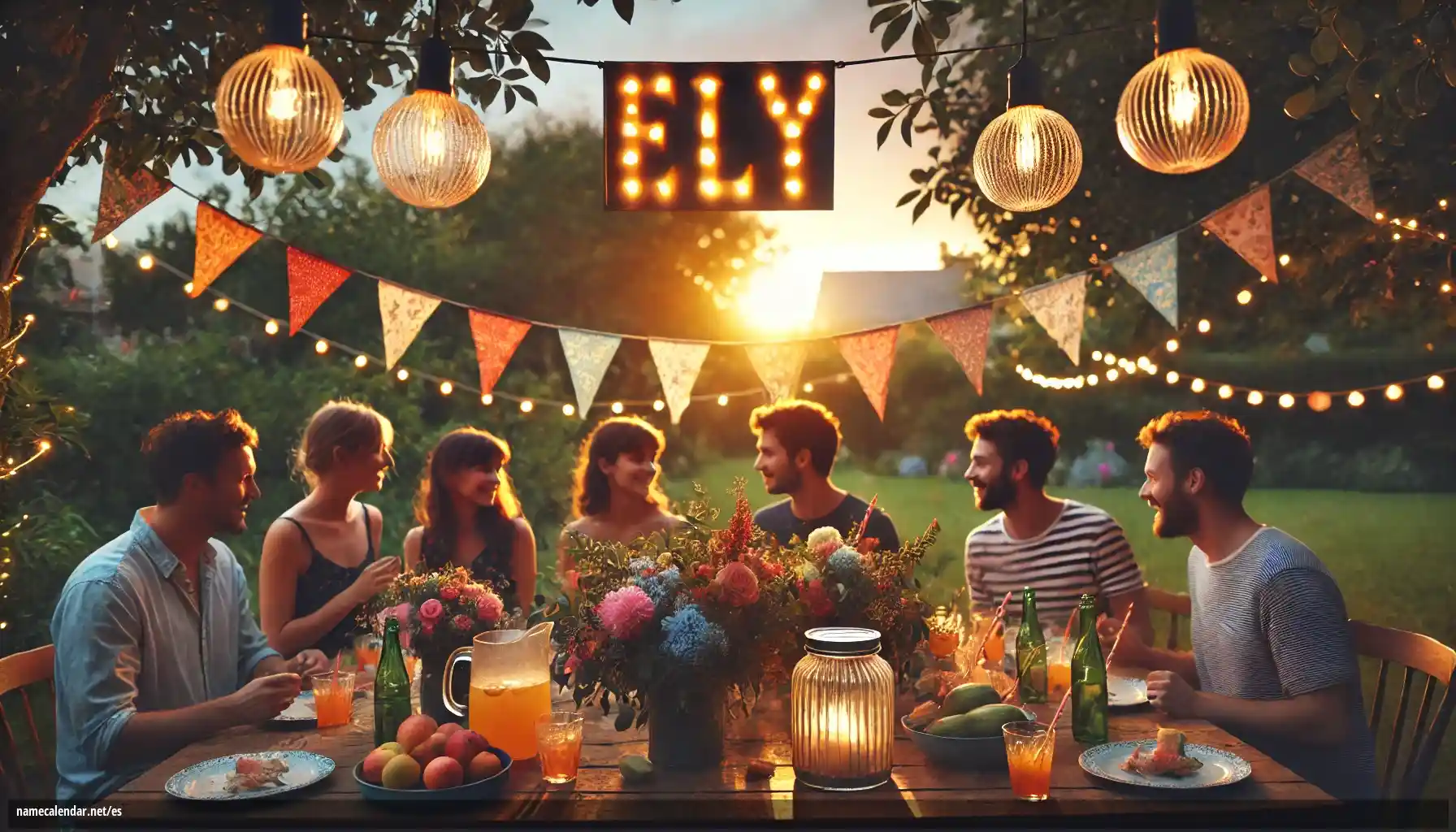 Celebración del onomástico y del nombre - Ely