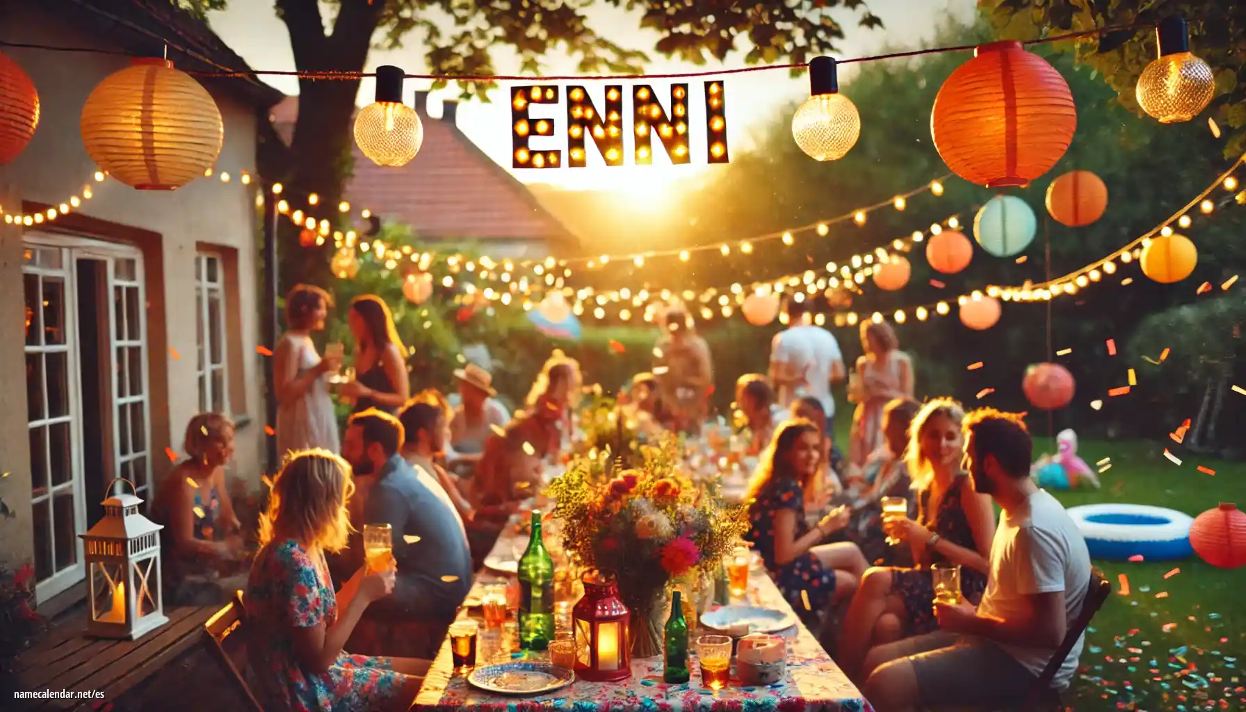 Celebración del onomástico y del nombre - Enni