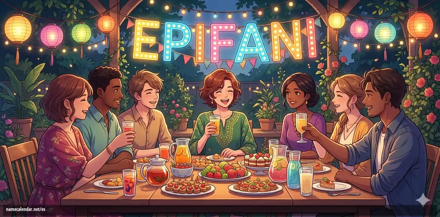 Celebración del onomástico y del nombre - Epifani